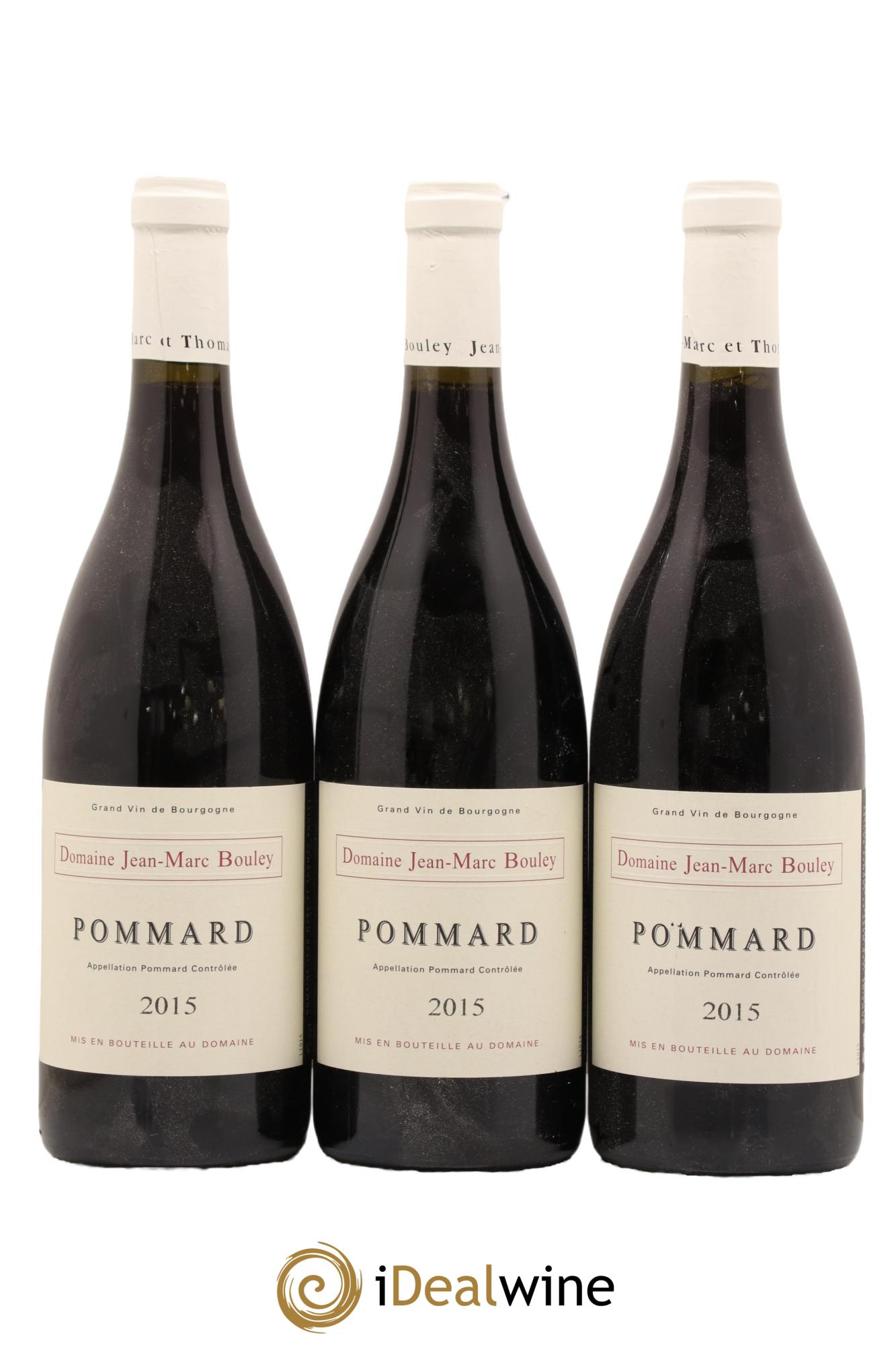 Pommard Bouley (Domaine) 2015 - Lot de 3 bouteilles - 0