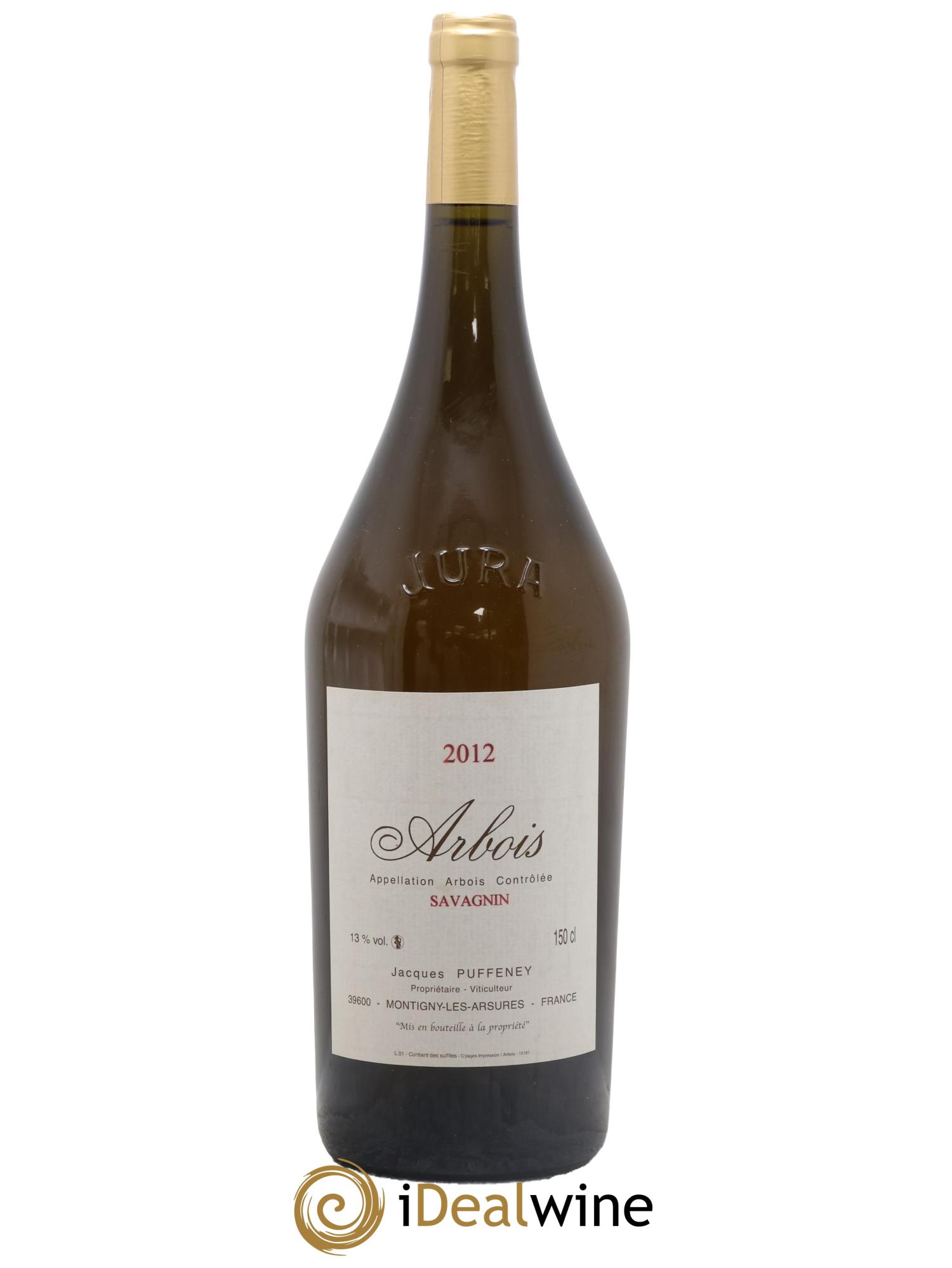 Arbois Savagnin Jacques Puffeney 2012 - Lot of 1 magnum - 0
