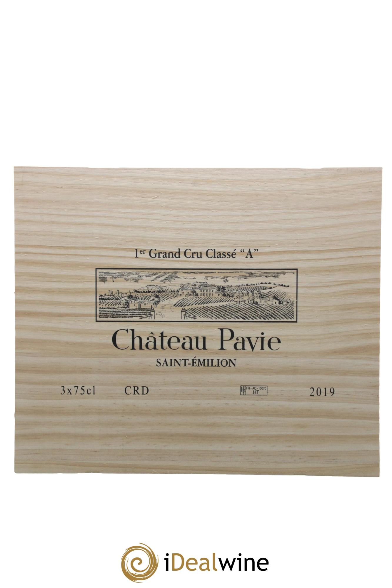 Château Pavie 1er Grand Cru Classé A 2019 - Lot de 3 bouteilles - 3