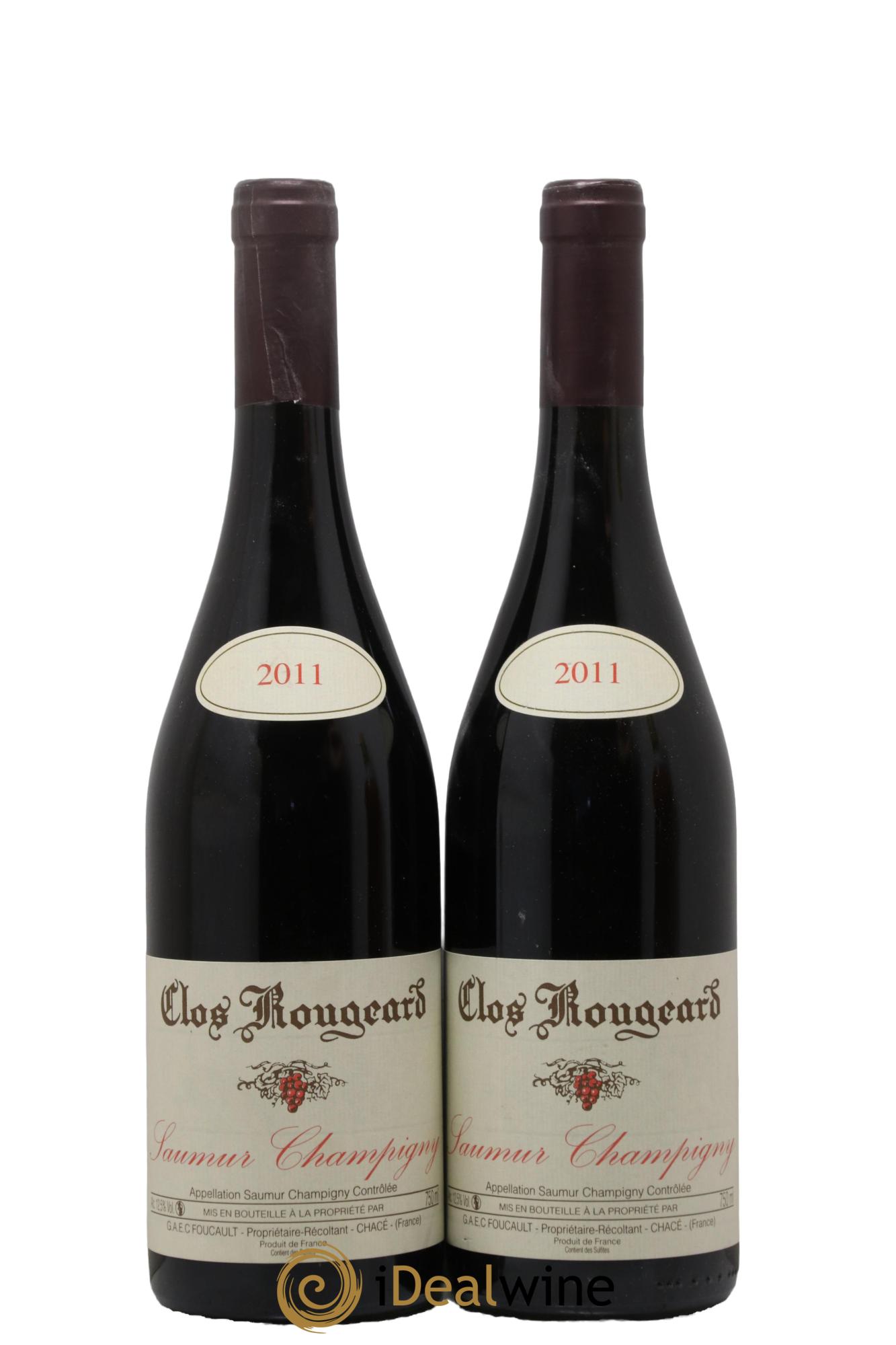 Saumur-Champigny Clos Rougeard 2011 - Lot de 2 bouteilles - 0