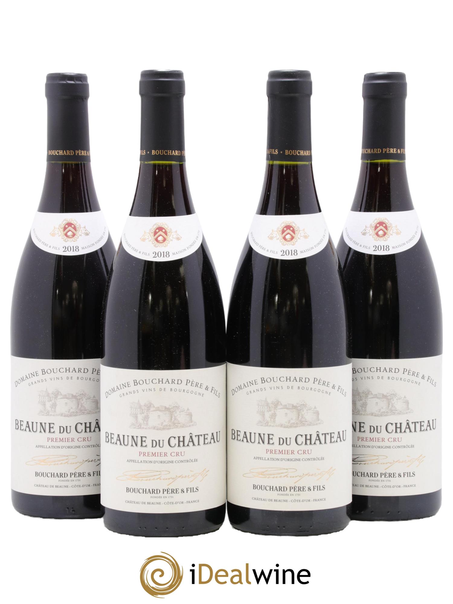 Beaune 1er Cru Bouchard Père & Fils du Château 2018 - Lot de 4 bouteilles - 0