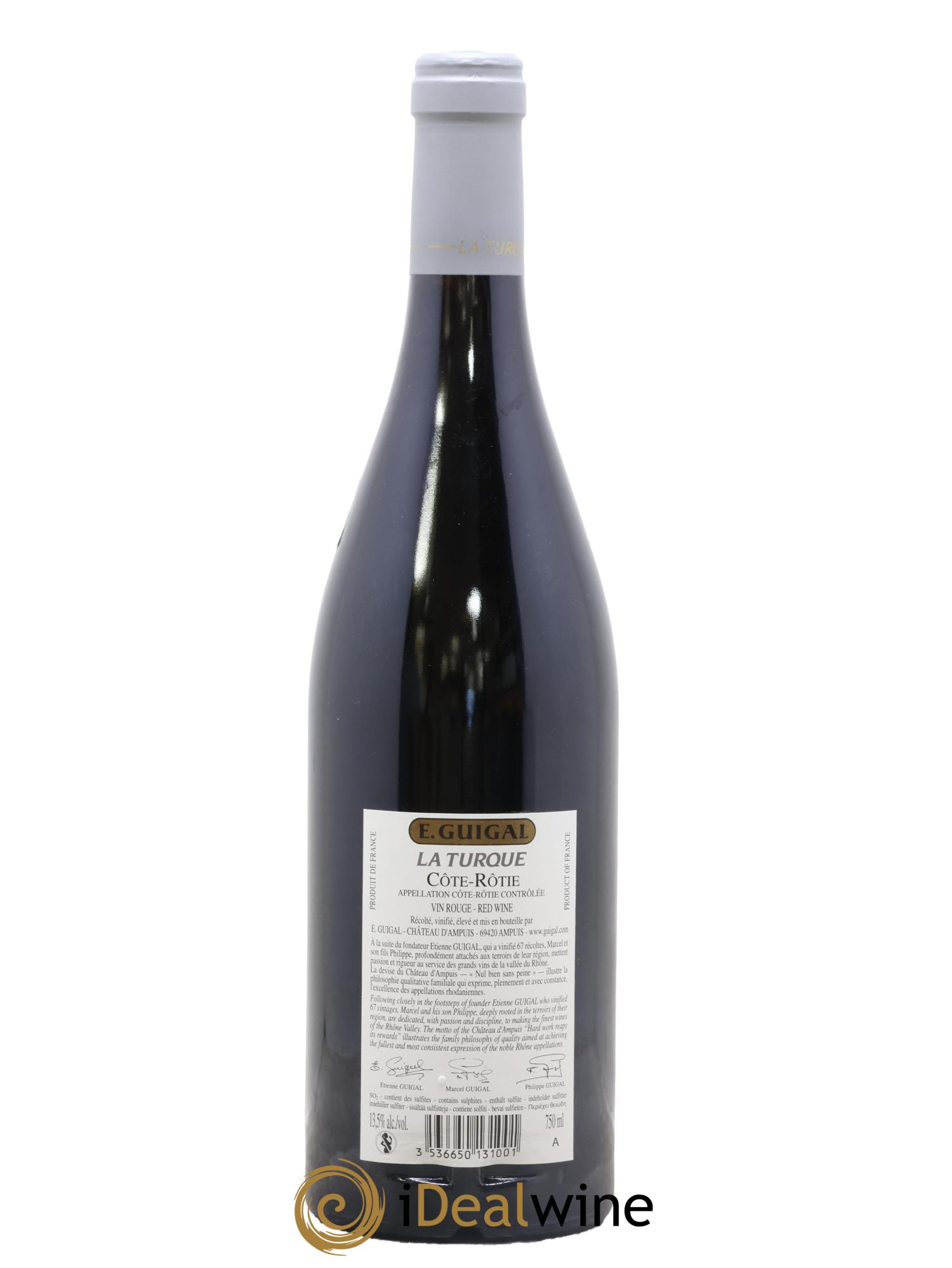 Côte-Rôtie La Turque Guigal 2010 - Lot de 1 bouteille - 1
