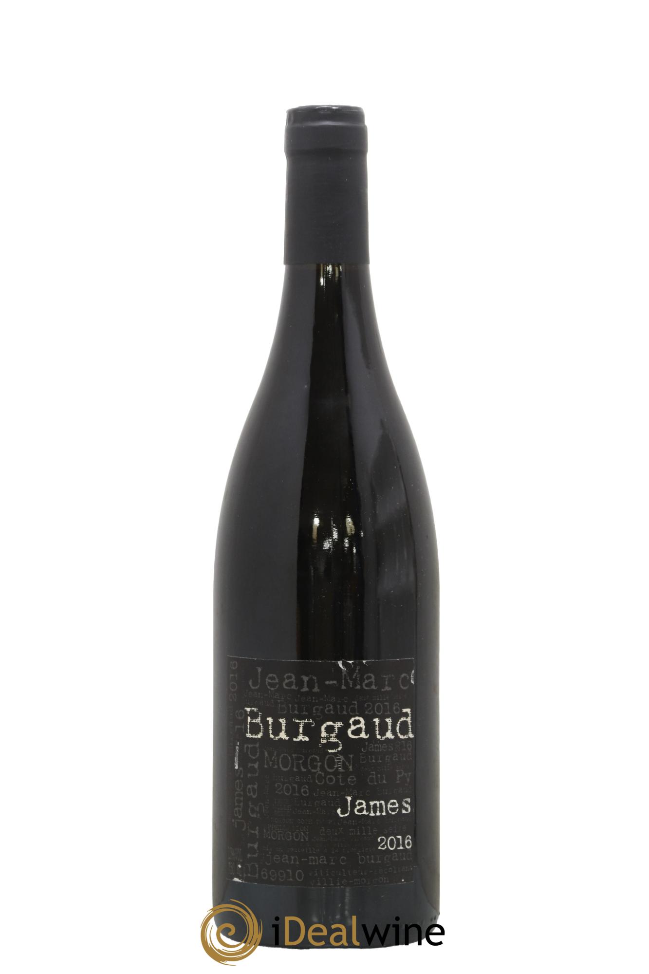 Morgon Côte du Py James Jean-Marc Burgaud (Domaine) 2016 - Lot de 1 bouteille - 0