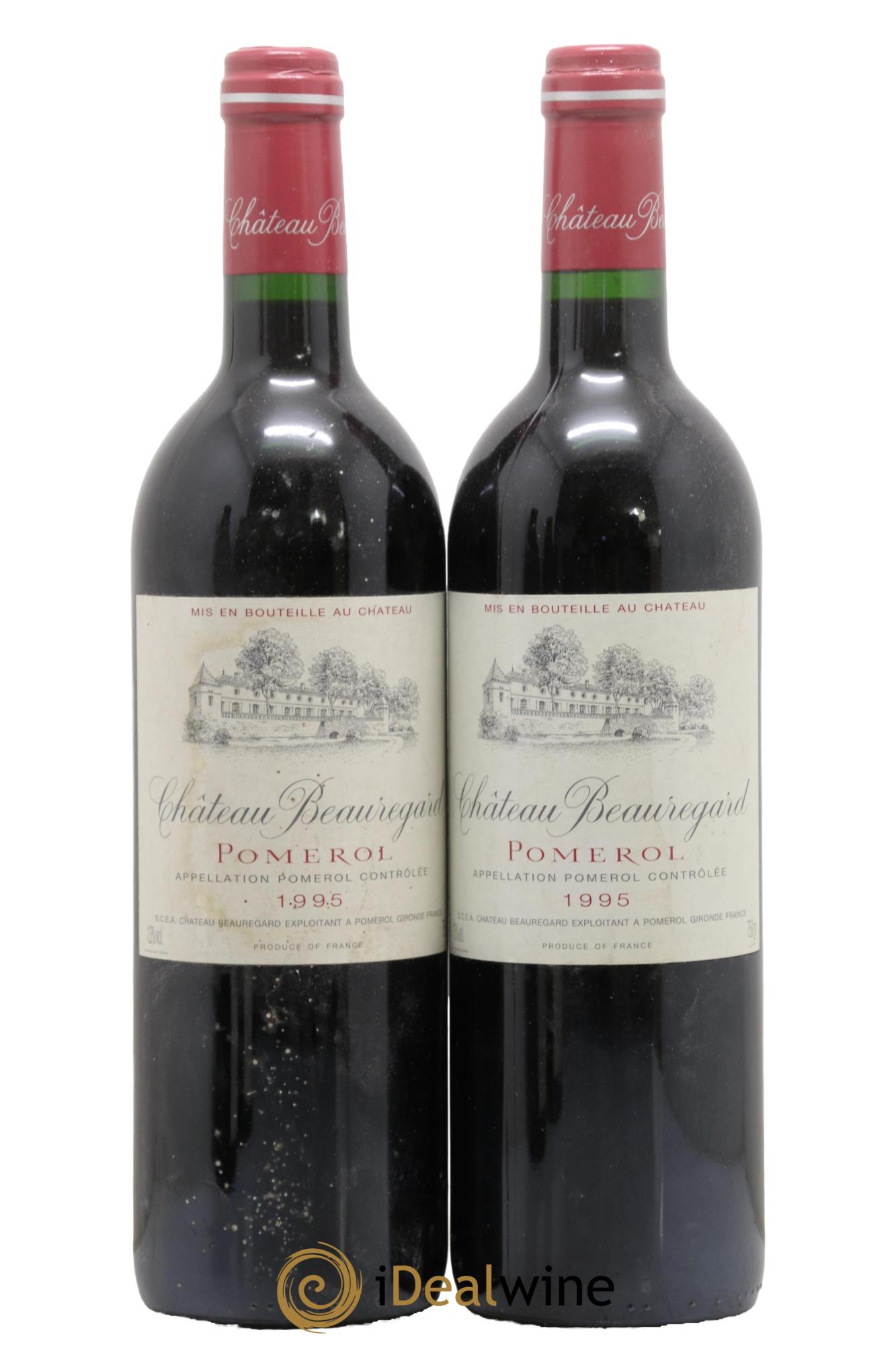 Château Beauregard 1995 - Lot of 2 bottles - 0