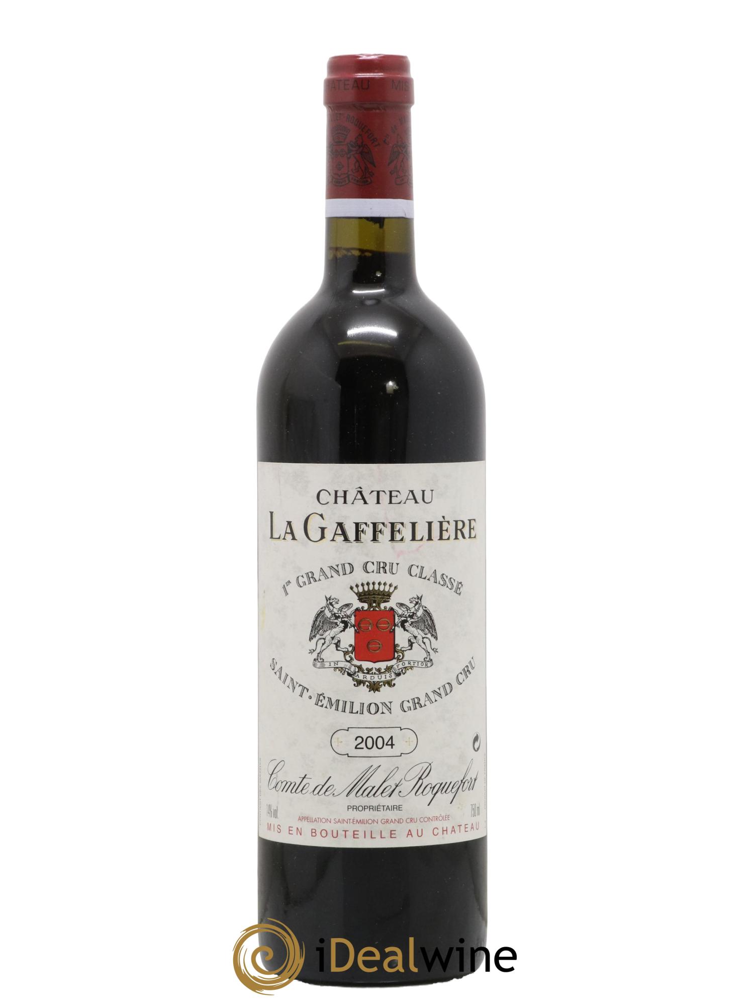 Château la Gaffelière 1er Grand Cru Classé B 2004 - Lot de 1 bouteille - 0