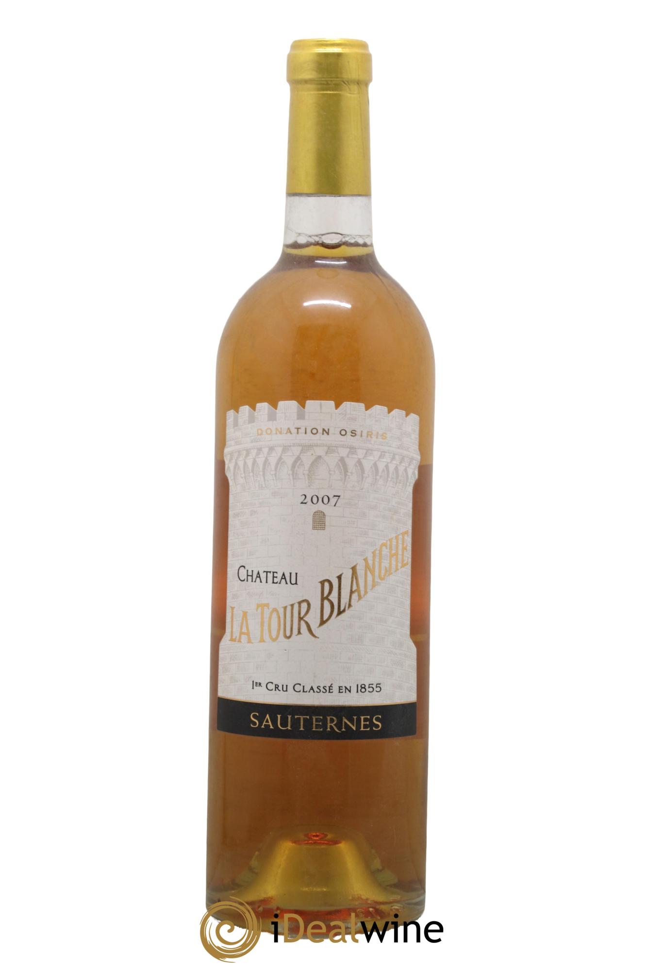 Château la Tour Blanche 1er Grand Cru Classé 2007 - Lot de 1 bouteille - 0