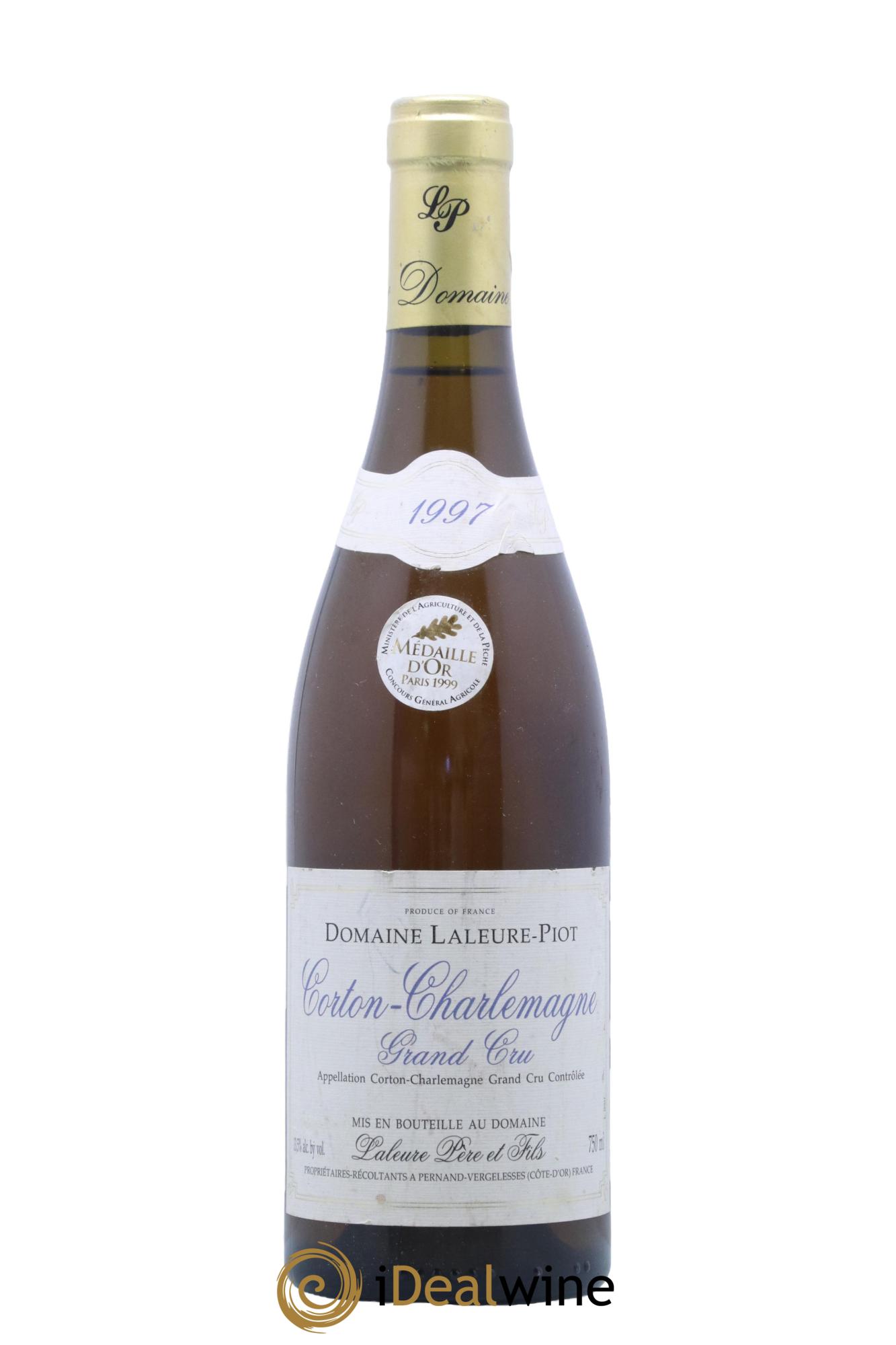 Corton-Charlemagne Grand Cru Laleure-Piot 1997 - Lot de 1 bouteille - 0
