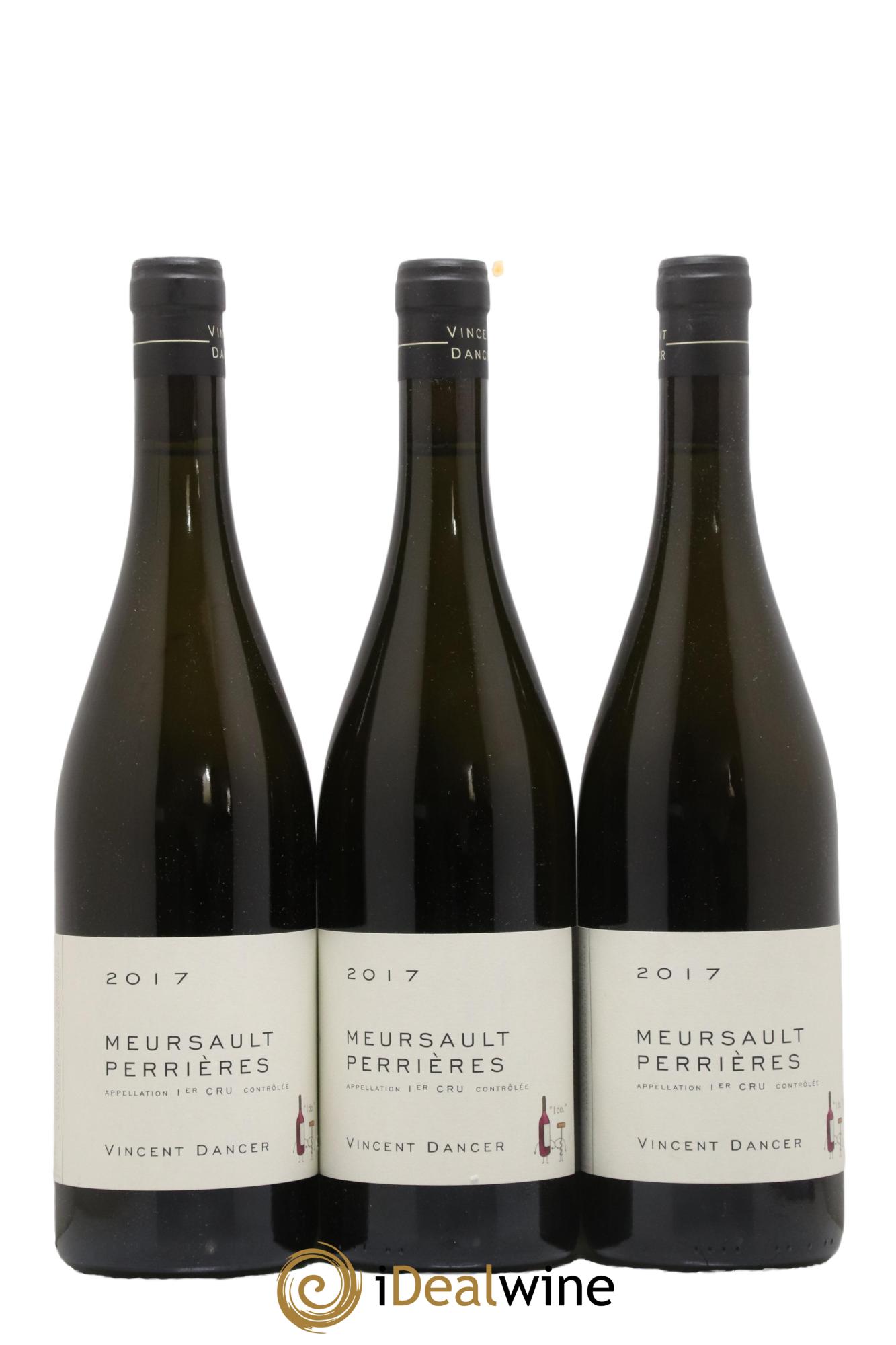 Meursault 1er Cru Perrières Vincent Dancer 2017 - Lot de 3 bouteilles - 0