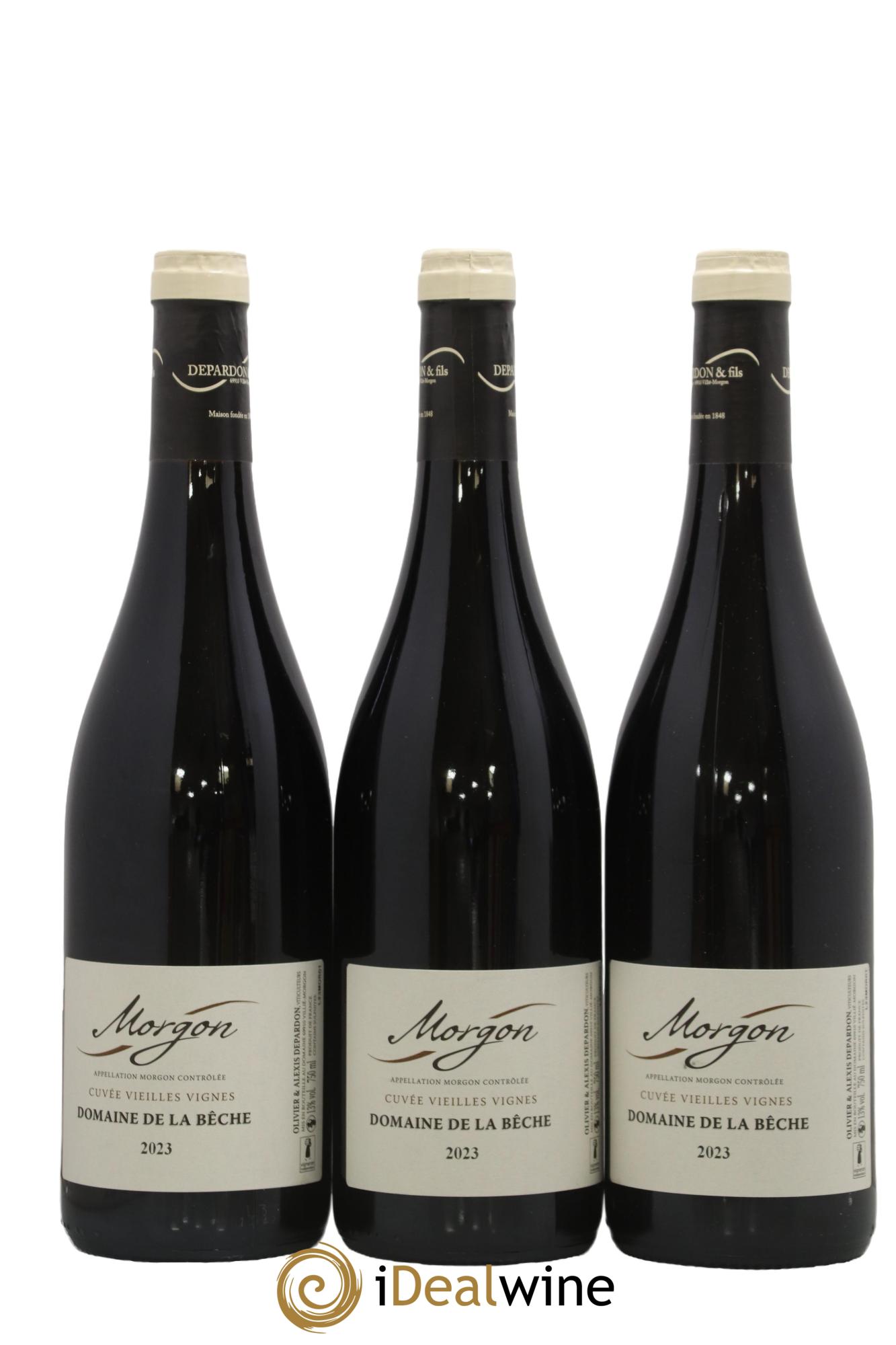 Morgon Vieilles Vignes Domaine de la Bêche 2023 - Lot de 3 bouteilles - 0