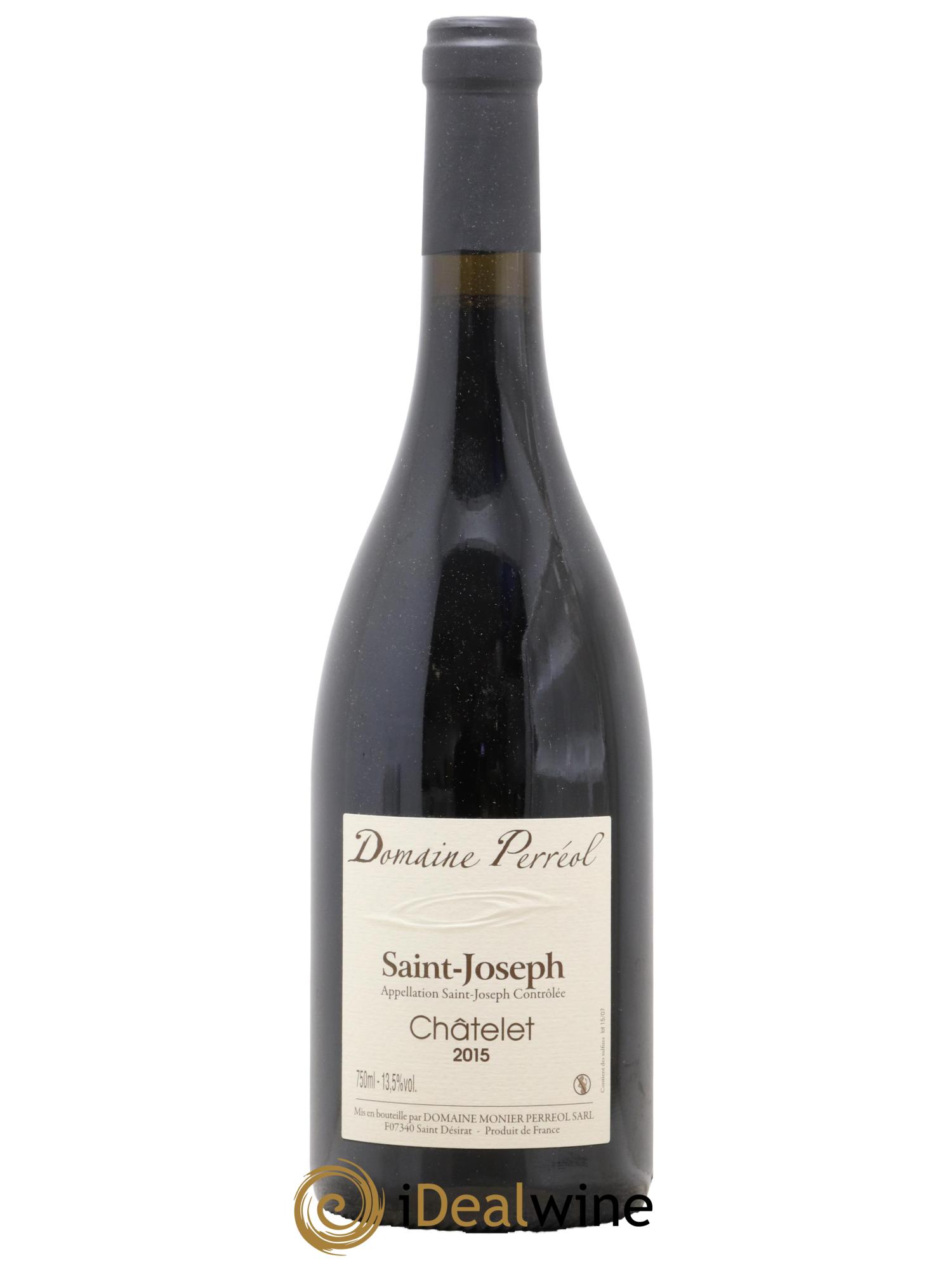 Saint-Joseph Chatelet Domaine Monier Perréol 2015 - Lot de 1 bouteille - 0