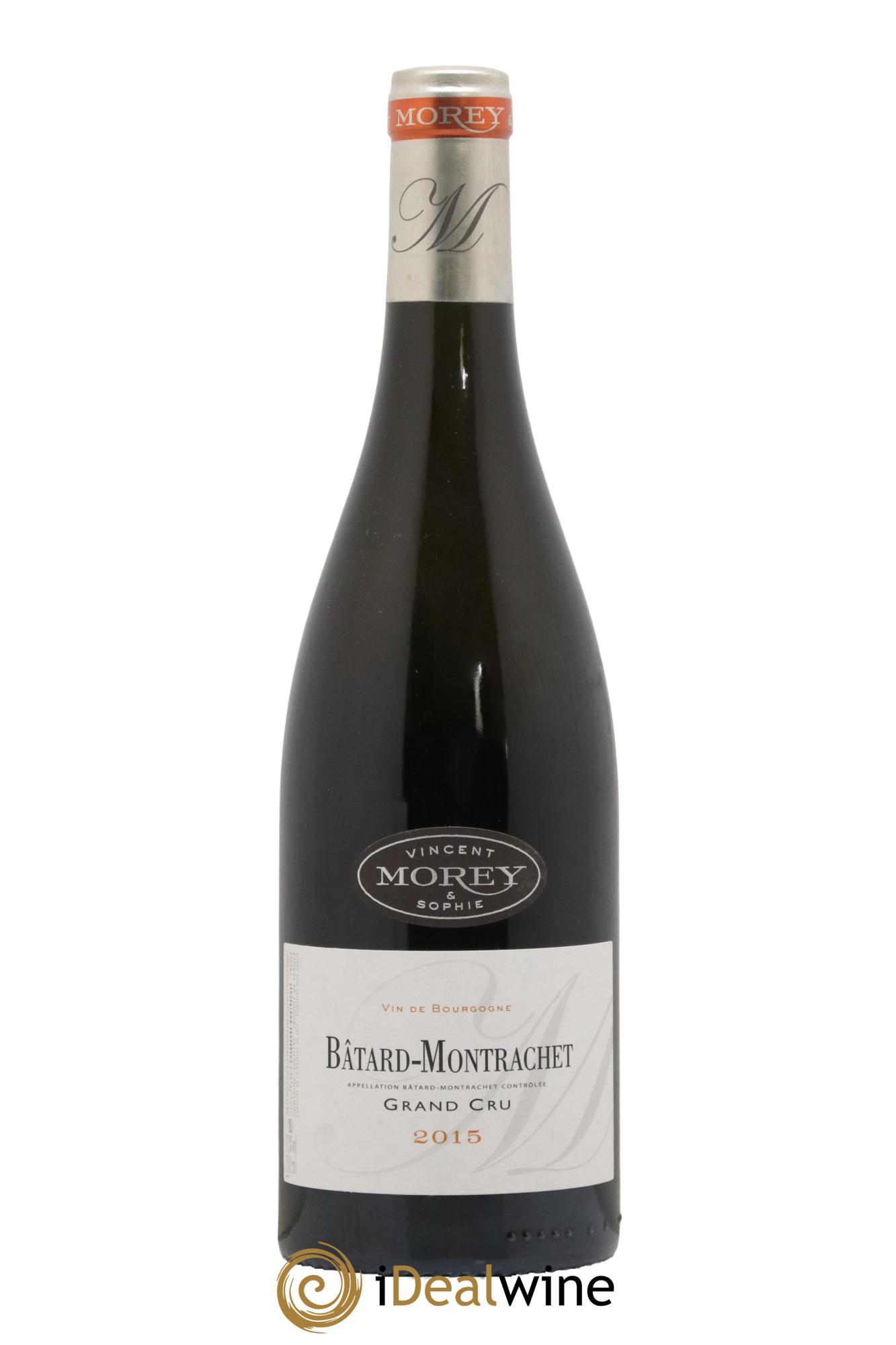 Bâtard-Montrachet Grand Cru Vincent et Sophie Morey 2015 - Lot de 1 bouteille - 0
