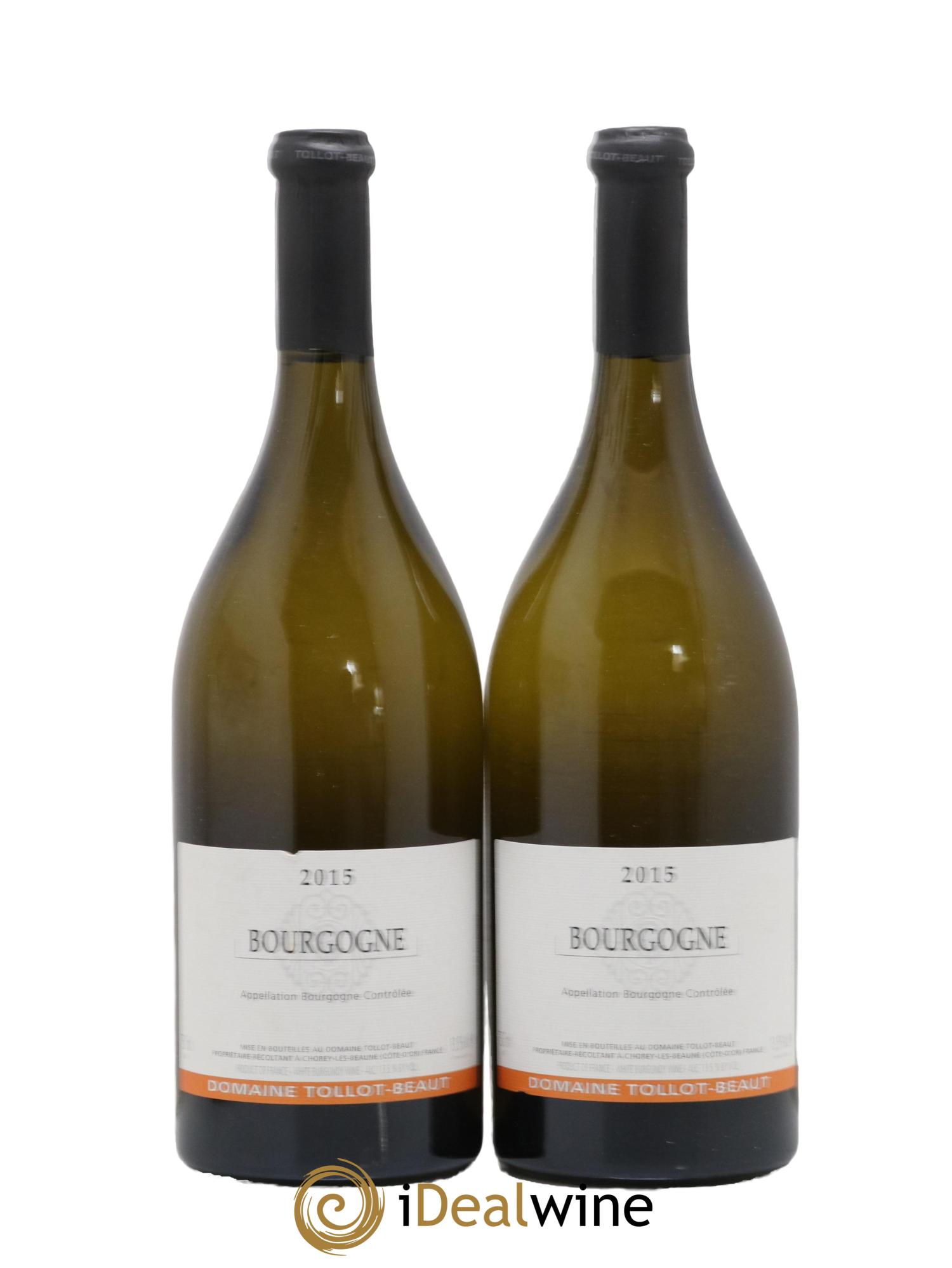 Bourgogne Chardonnay Tollot Beaut (Domaine) 2015 - Lot de 2 bouteilles - 0