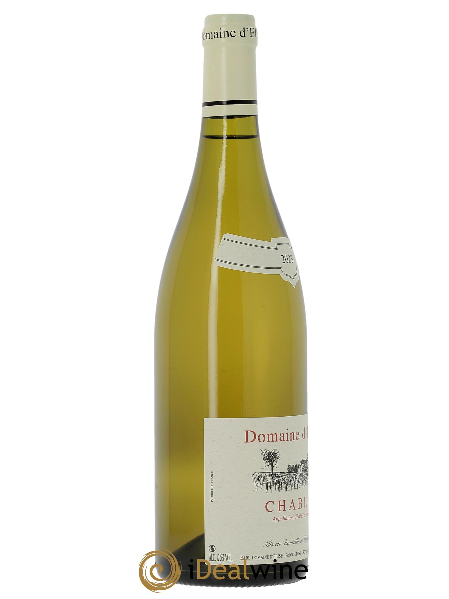 Chablis Elise (Domaine d')  2023 - Lot de 1 bouteille - 2
