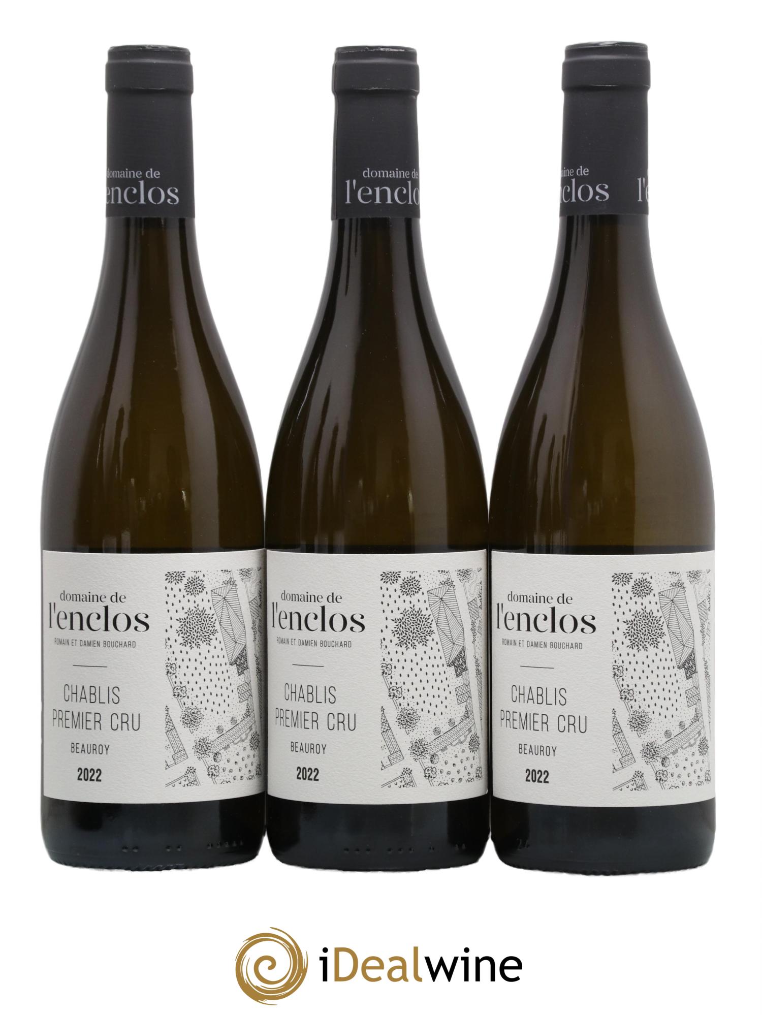 Chablis 1er Cru Beauroy Domaine de L'Enclos 2022 - Lot de 6 bouteilles - 2