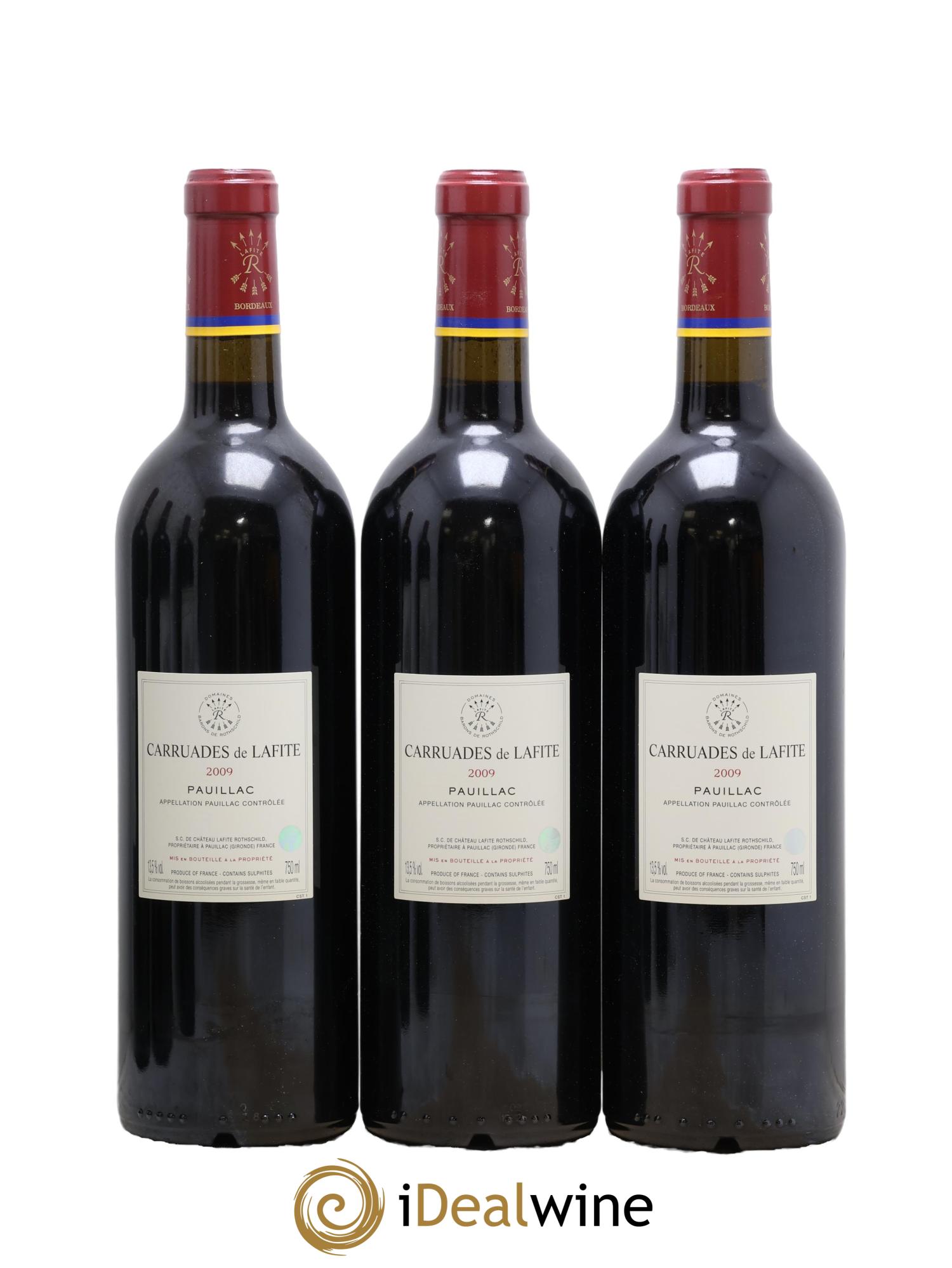 Carruades de Lafite Rothschild Second Vin 2009 - Lotto di 6 bottiglie - 2