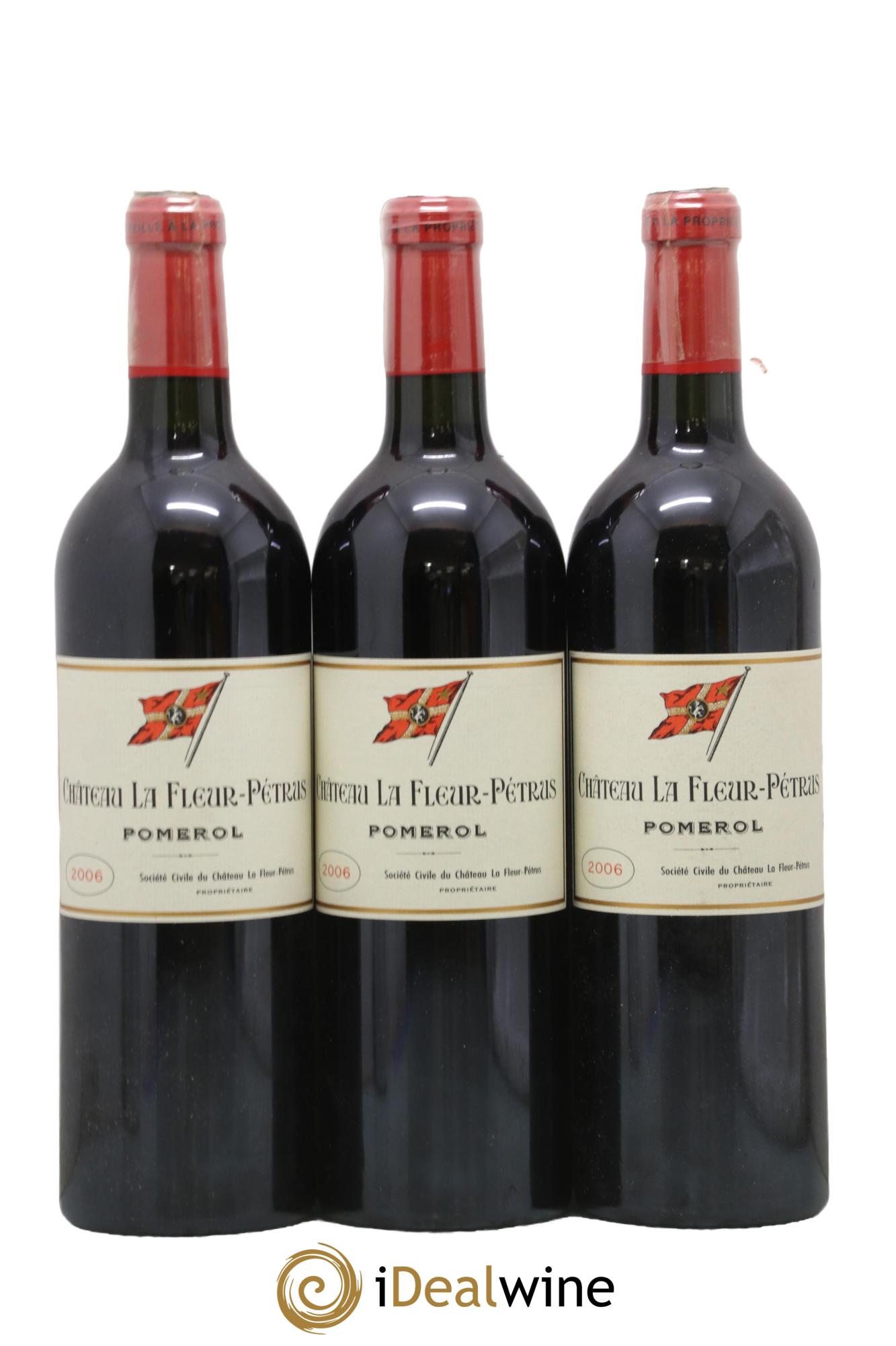 Château la Fleur Petrus 2006 - Lot de 3 bouteilles - 0
