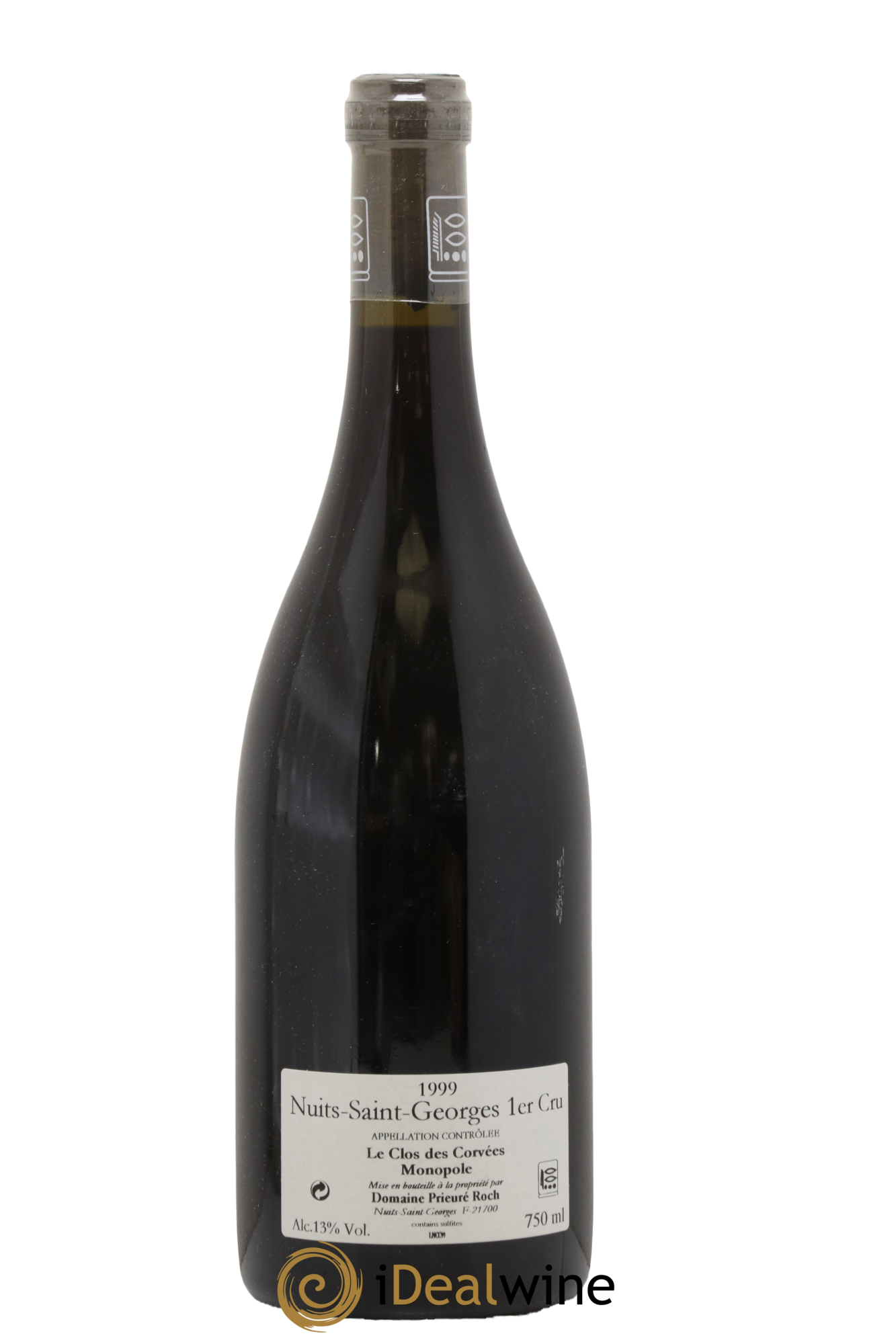 Nuits-Saint-Georges 1er Cru Le Clos des Corvées Prieuré Roch 1999 - Lot de 1 bouteille - 1