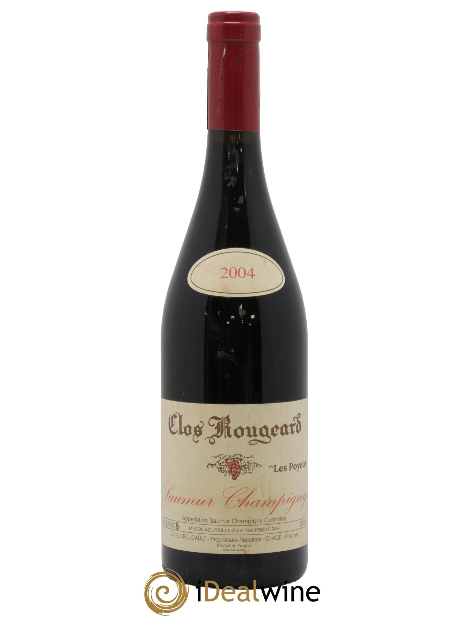 Saumur-Champigny Les Poyeux Clos Rougeard 2004 - Lot de 1 bouteille - 0