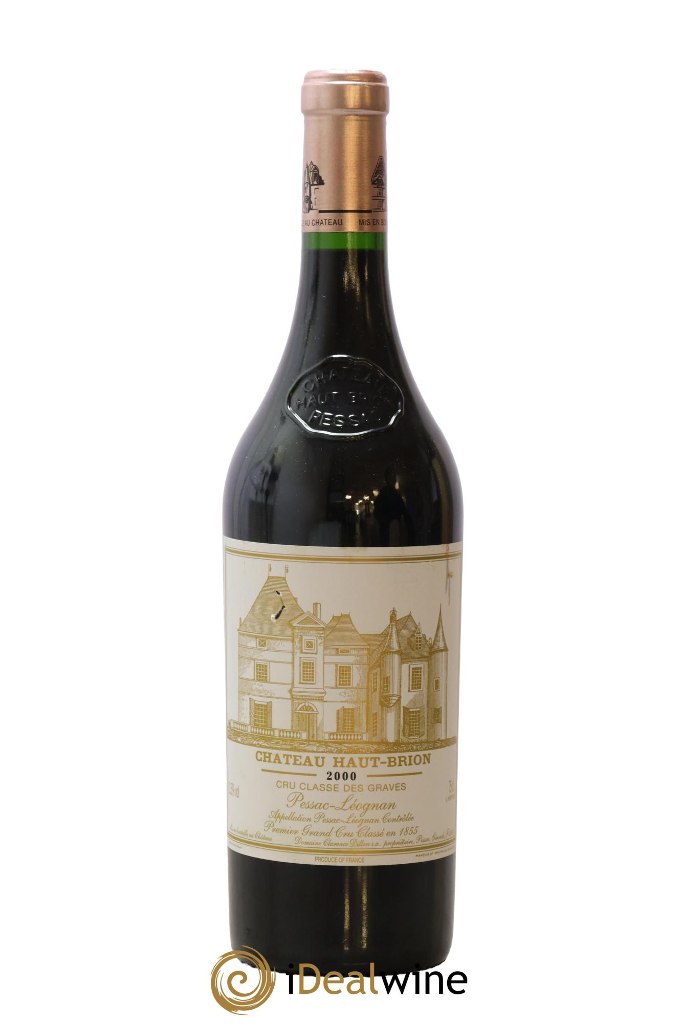 Château Haut Brion 1er Grand Cru Classé 2000 - Lot of 1 bottle - 0
