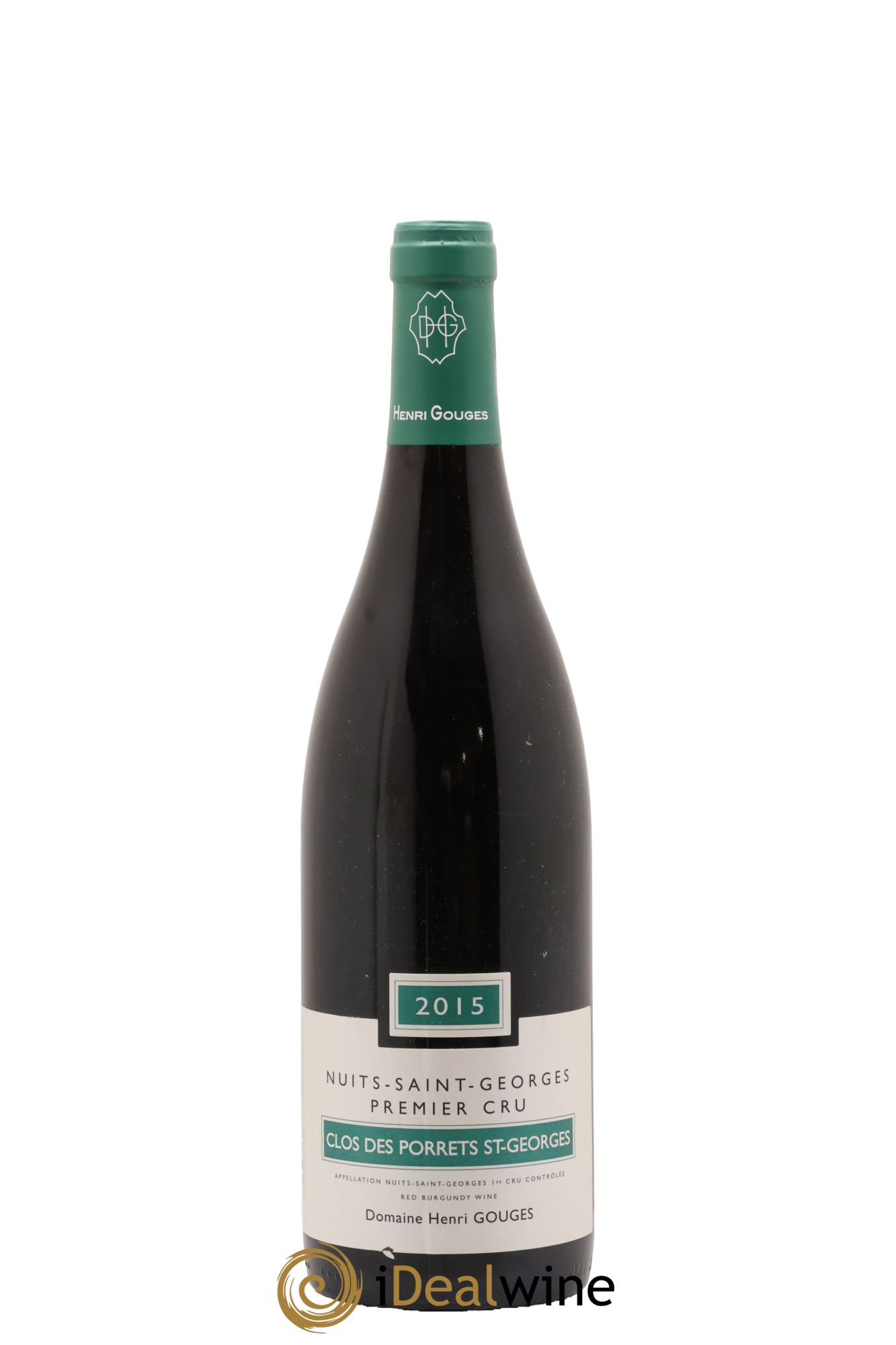Nuits-Saint-Georges 1er Cru Clos des Porrets St Georges Henri Gouges 2015 - Lot de 1 bouteille - 0