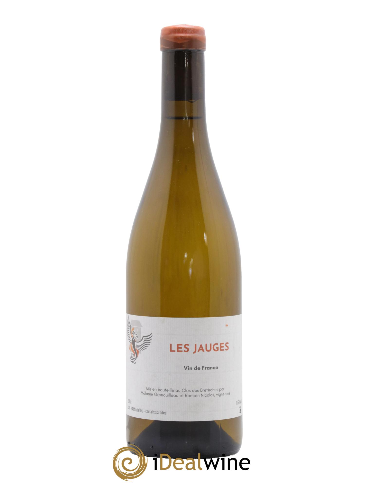 Vin de France Les Jauges Clos des Bretèches 2023 - Lot de 1 bouteille - 0