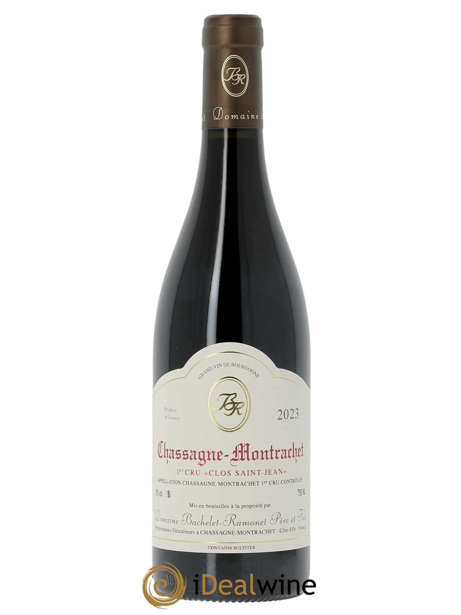 Chassagne-Montrachet 1er Cru Clos Saint-Jean Bachelet-Ramonet (Domaine) 2023 - Posten von 1 Flasche - 0