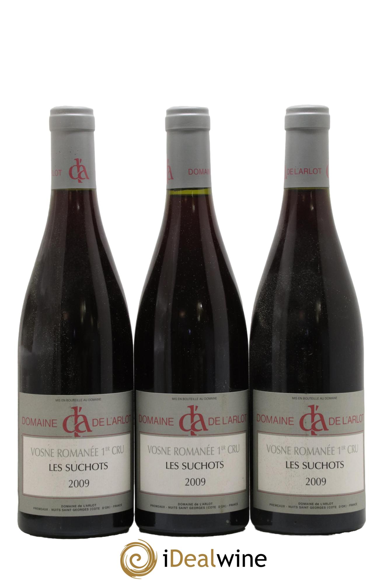 Vosne-Romanée 1er Cru Les Suchots Domaine de l'Arlot 2009 - Lot de 3 bouteilles - 0