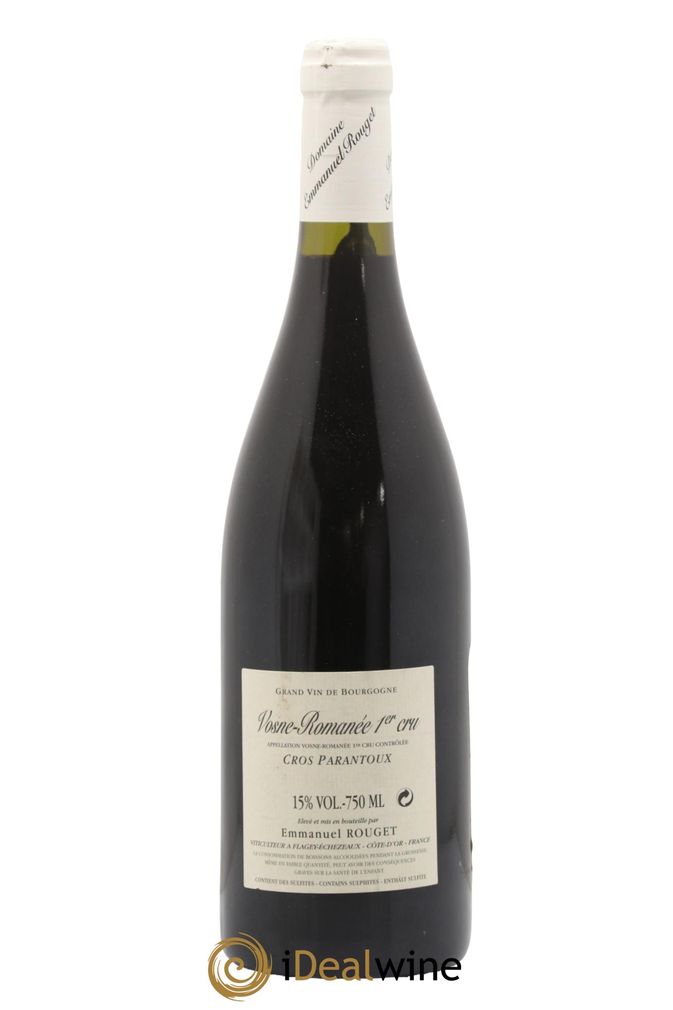 Vosne-Romanée 1er Cru Cros Parantoux Emmanuel Rouget 2020 - Lotto di 1 bottiglia - 1