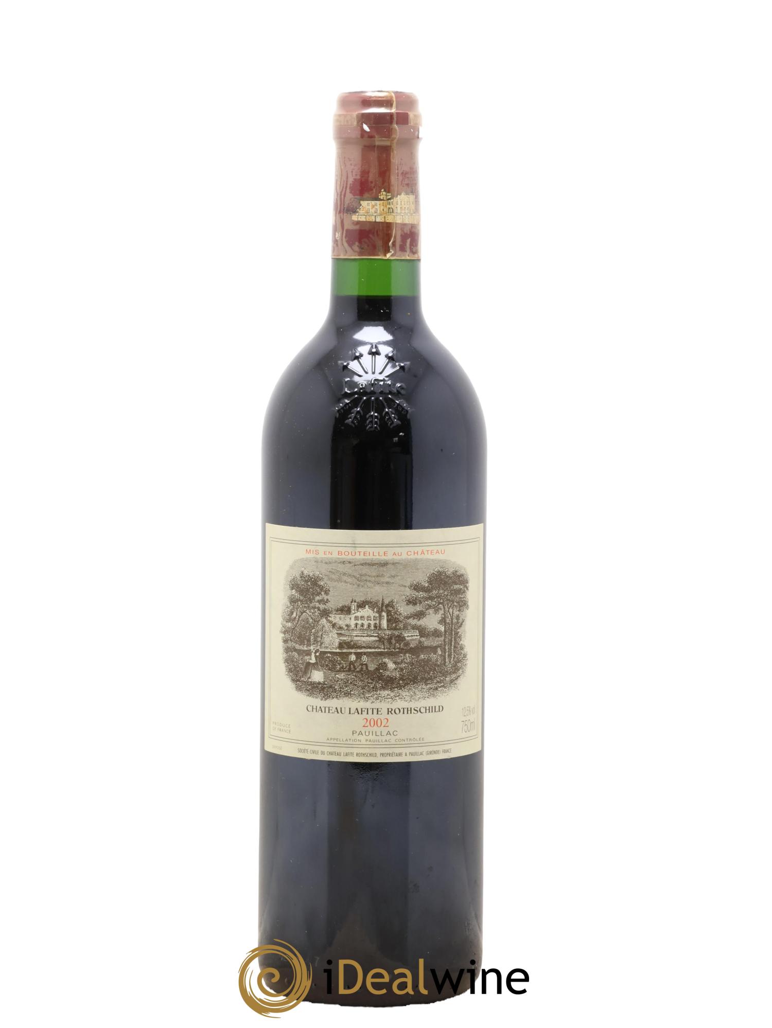 Château Lafite Rothschild 1er Grand Cru Classé 2002 - Lotto di 1 bottiglia - 0