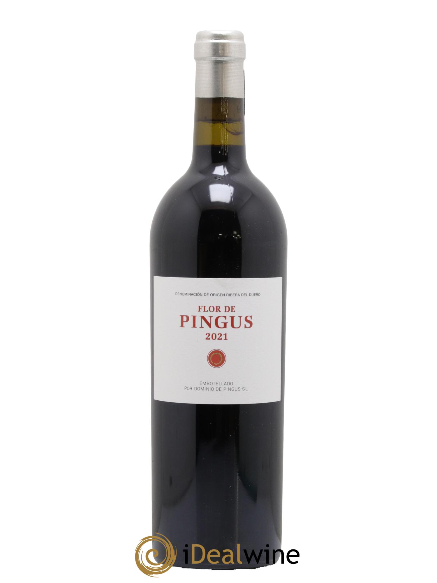 Ribera Del Duero Flor de Pingus Dominio de Pingus - Peter Sisseck 2021 - Lot de 1 bouteille - 0