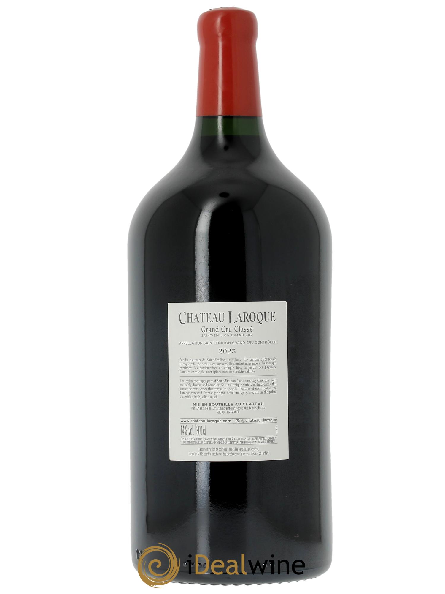 Château Laroque Grand Cru Classé  2023 - Lot de 1 double magnum - 2