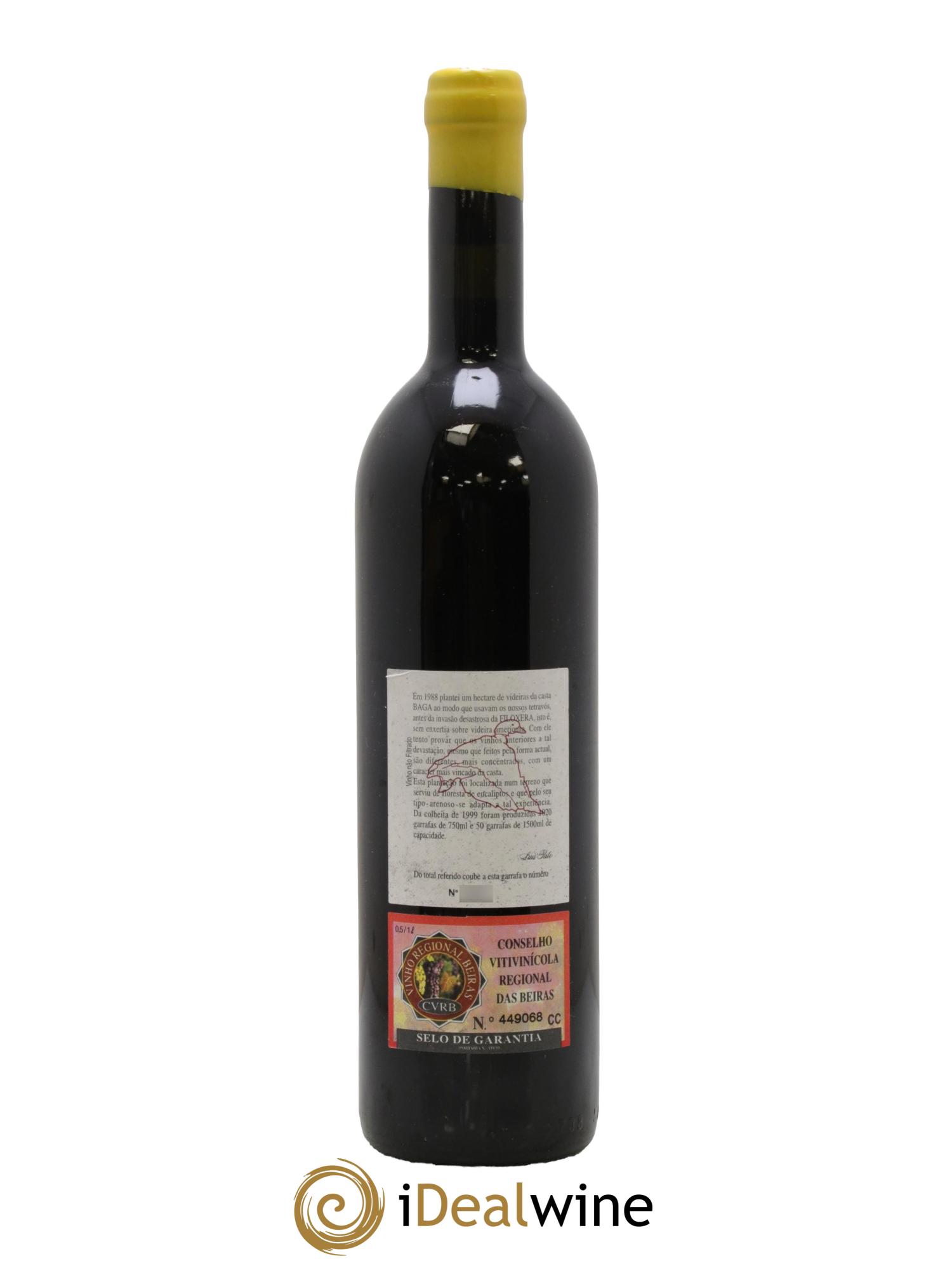 Portugal Beiras Luis Pato Quinta do Ribeirinho Pe Franco 1999 - Lot of 1 bottle - 1