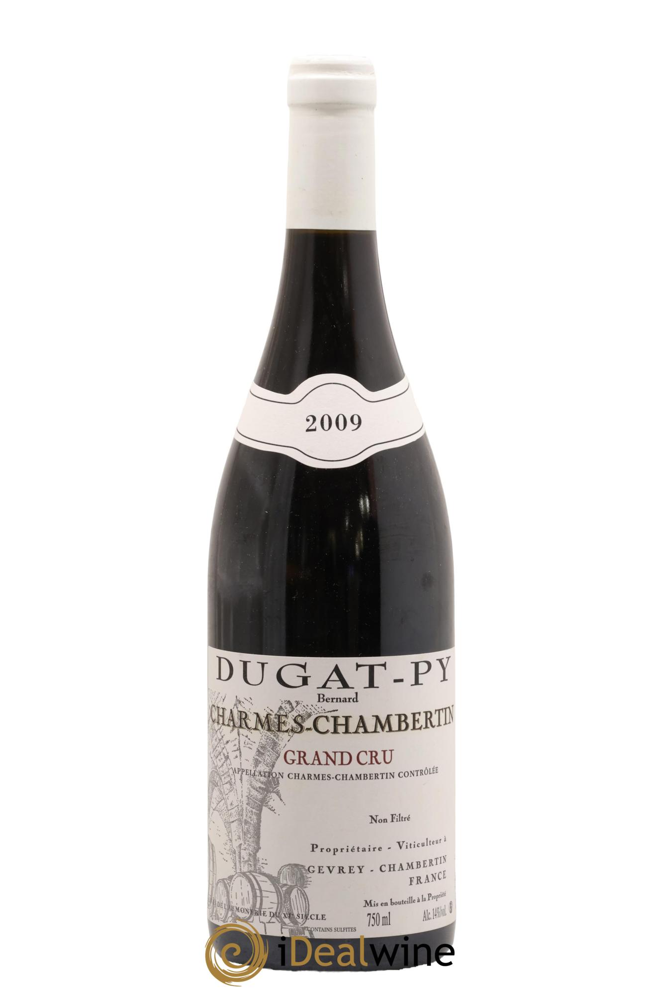 Charmes-Chambertin Grand Cru Dugat-Py 2009 - Lot de 1 bouteille - 0