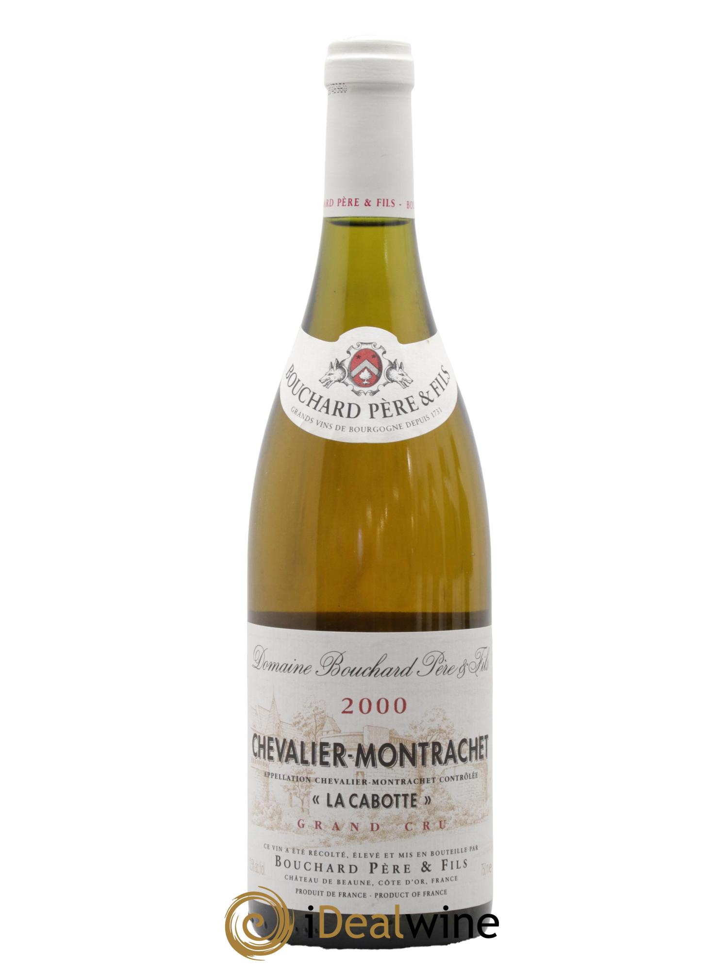 Chevalier-Montrachet Grand Cru La Cabotte Bouchard Père & Fils 2000 - Lot de 1 bouteille - 0