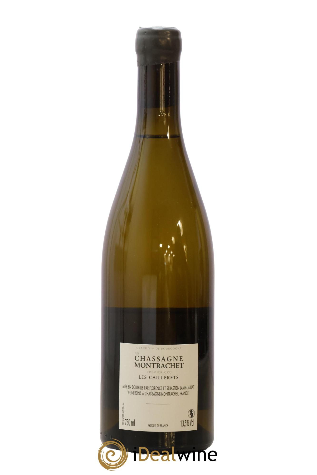 Chassagne-Montrachet 1er Cru Les Caillerets Lamy-Caillat (Domaine) 2017 - Lot de 1 bouteille - 1