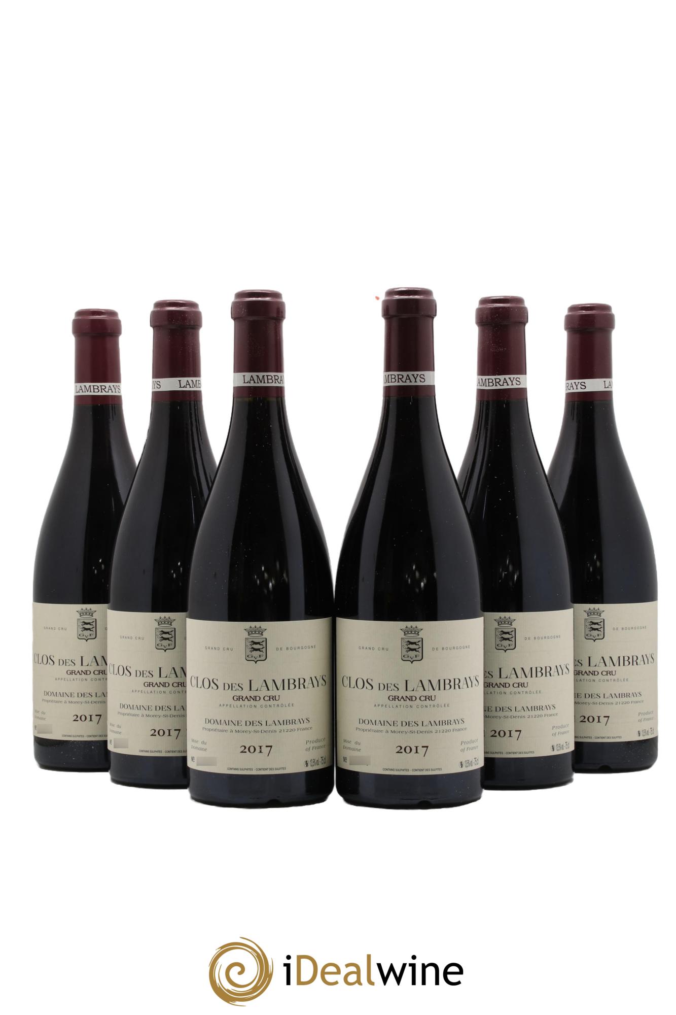 Clos des Lambrays Grand Cru Domaine des Lambrays 2017 - Lot de 6 bouteilles - 0