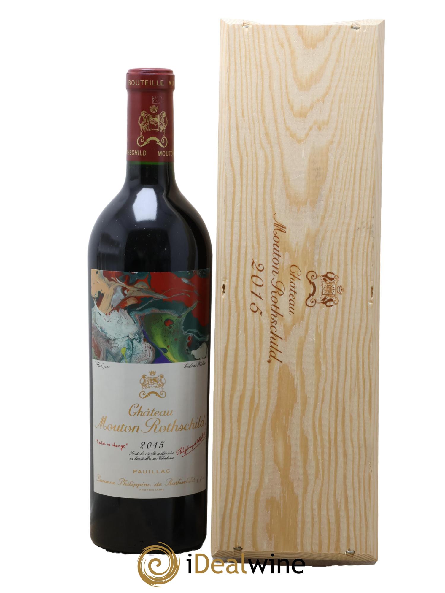 Château Mouton Rothschild 1er Grand Cru Classé 2015 - Lot de 1 bouteille - 1