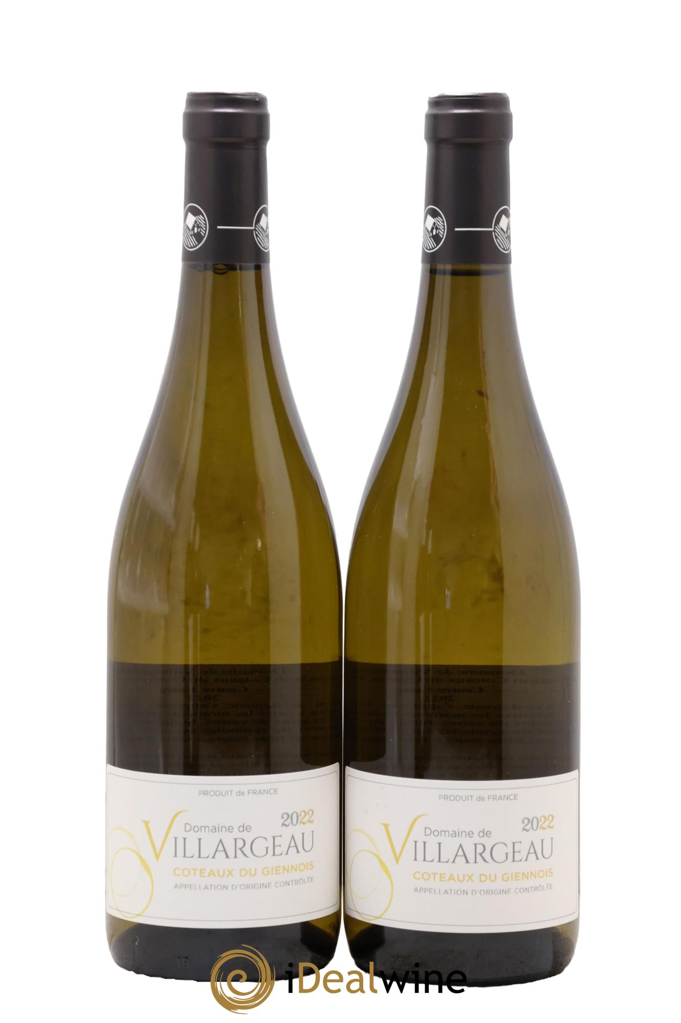 IGP Val de Loire Coteaux Du Giennois Domaine Villargeau 2022 - Posten von 2 Flaschen - 0