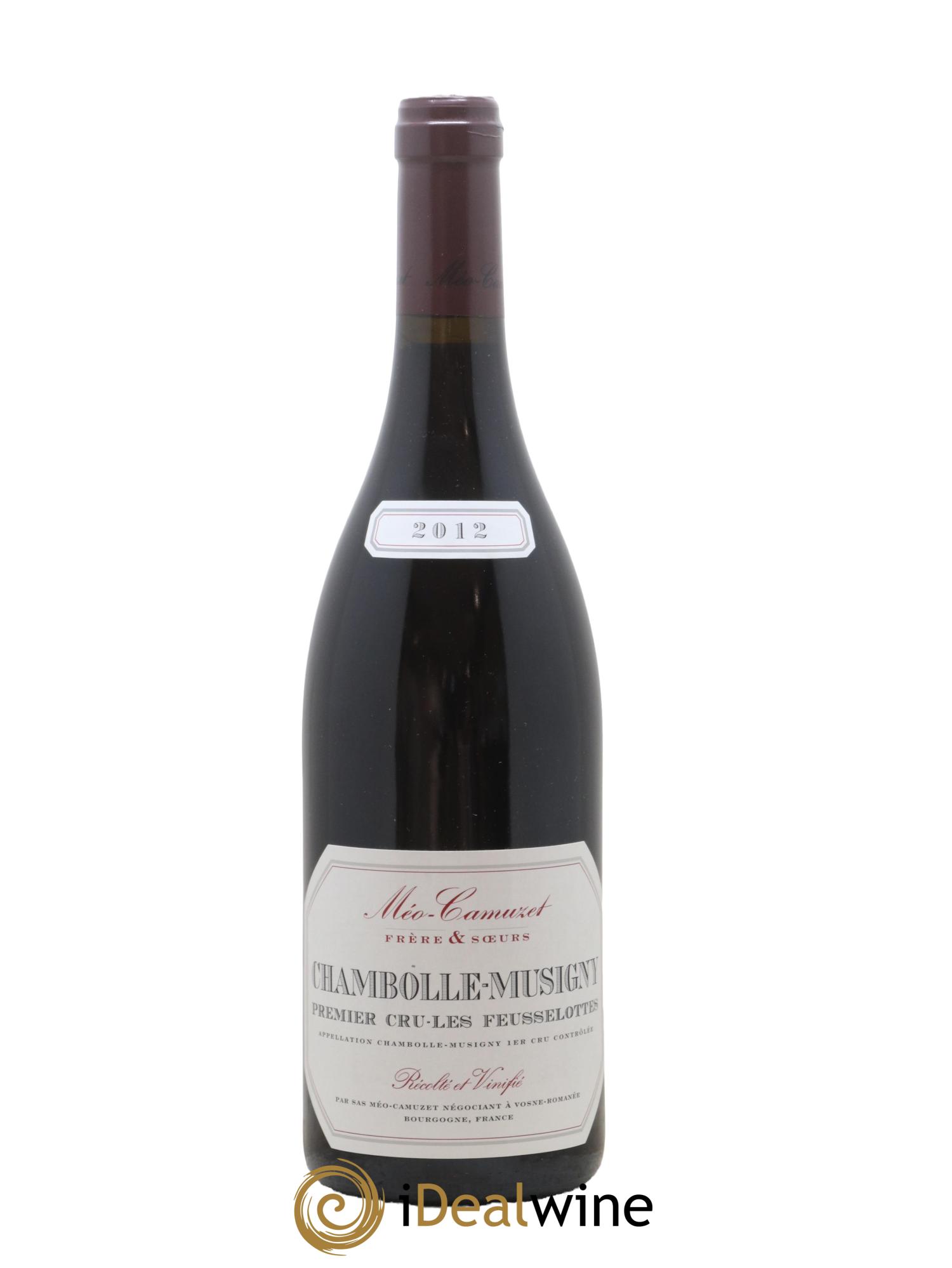 Chambolle-Musigny 1er Cru Les Feusselottes Méo-Camuzet (Frère & Soeurs) 2012 - Lotto di 1 bottiglia - 0
