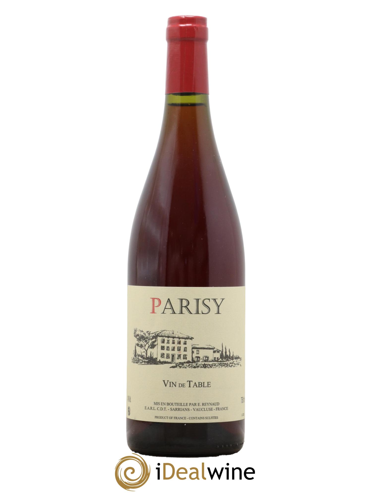 Vin de Table Parisy Emmanuel Reynaud - Posten von 1 Flasche - 0