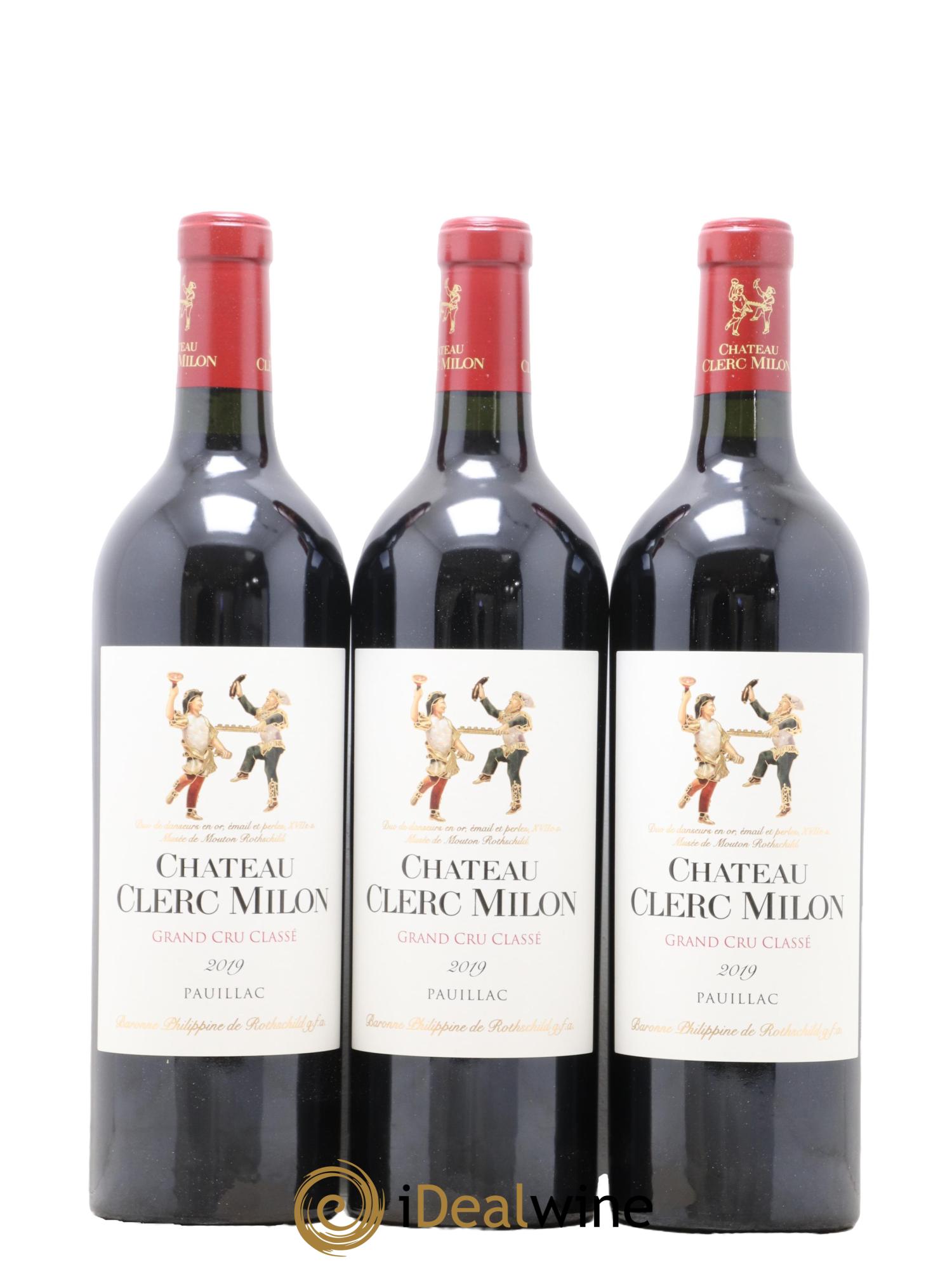 Château Clerc Milon 5ème Grand Cru Classé 2019 - Lotto di 6 bottiglie - 2