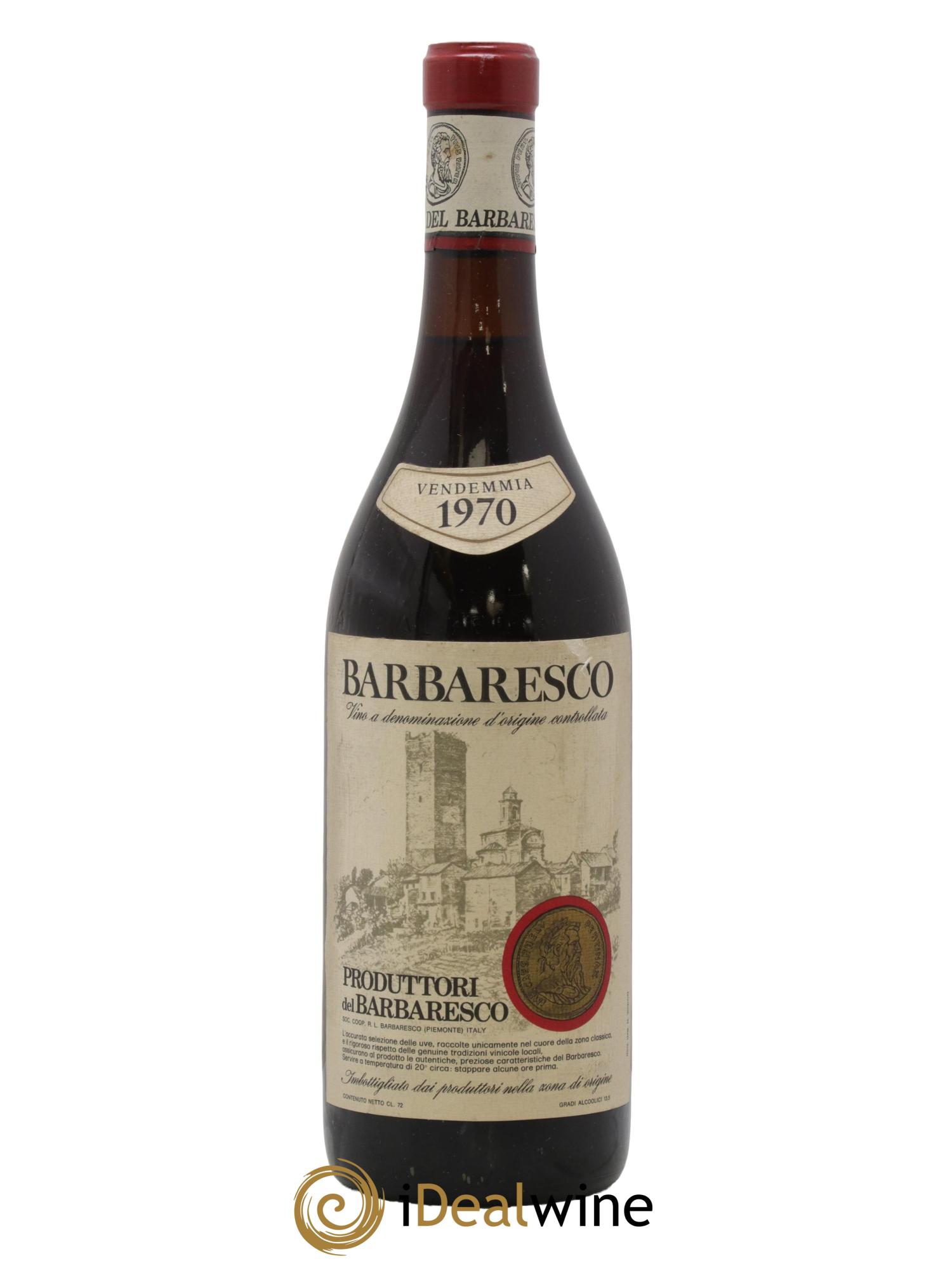 Barbaresco DOCG Produttori del Barbaresco 1970 - Lot de 1 bouteille - 0