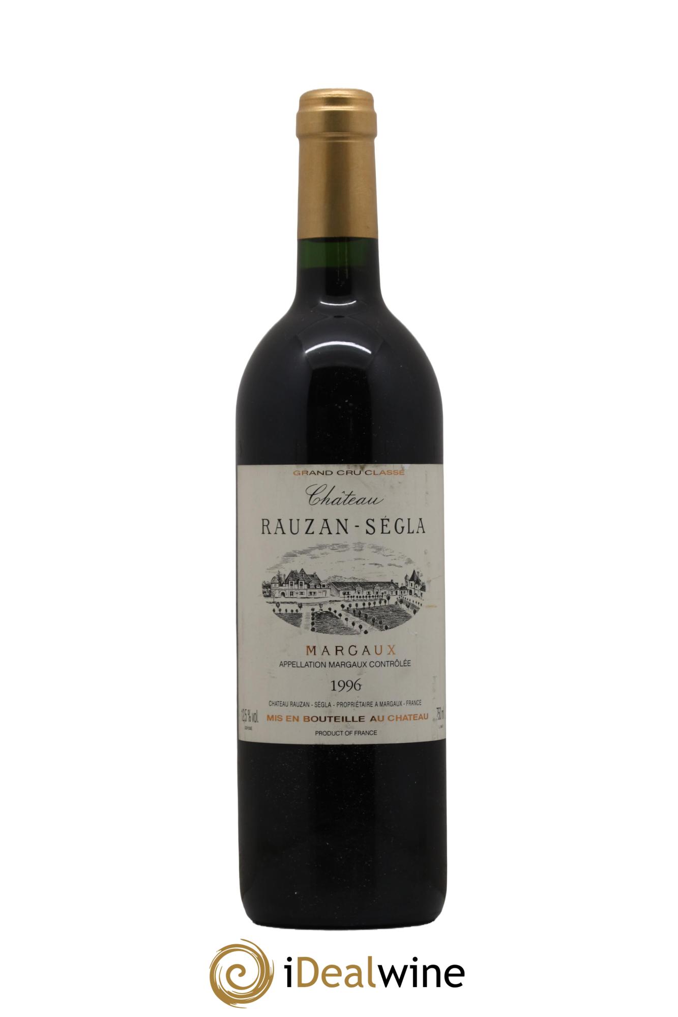 Château Rauzan Ségla Grand Cru Classé 1996 - Posten von 1 Flasche - 0