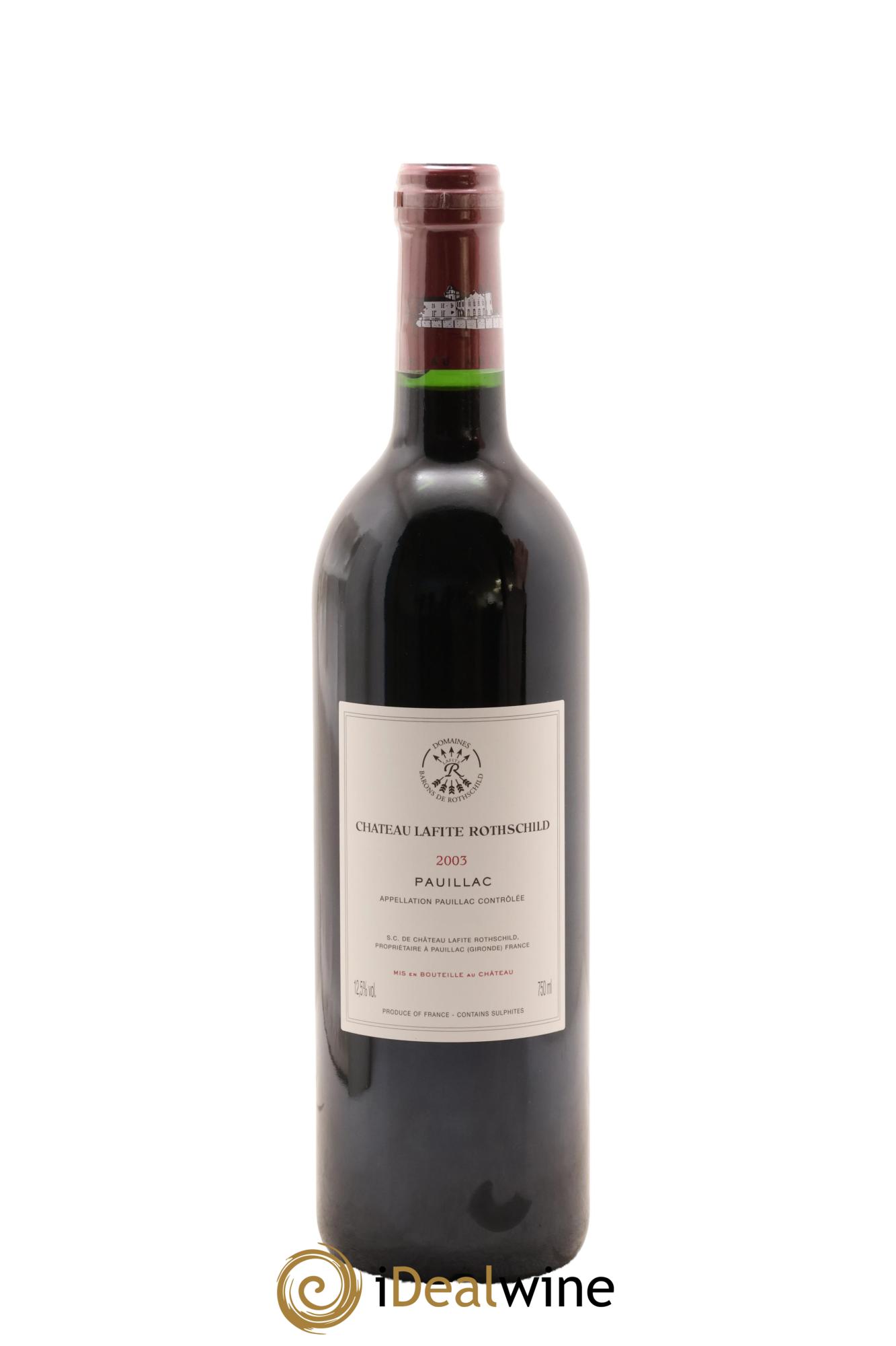 Château Lafite Rothschild 1er Grand Cru Classé  2003 - Lotto di 1 bottiglia - 1