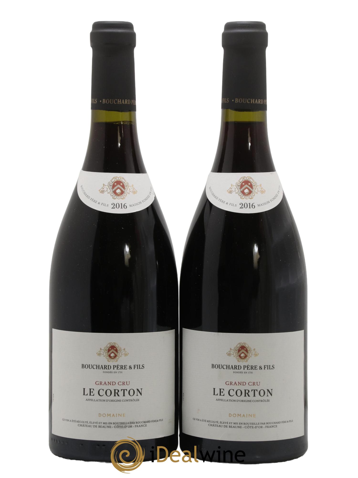 Corton Grand Cru Le Corton Bouchard Père & Fils 2016 - Lot de 2 bouteilles - 0