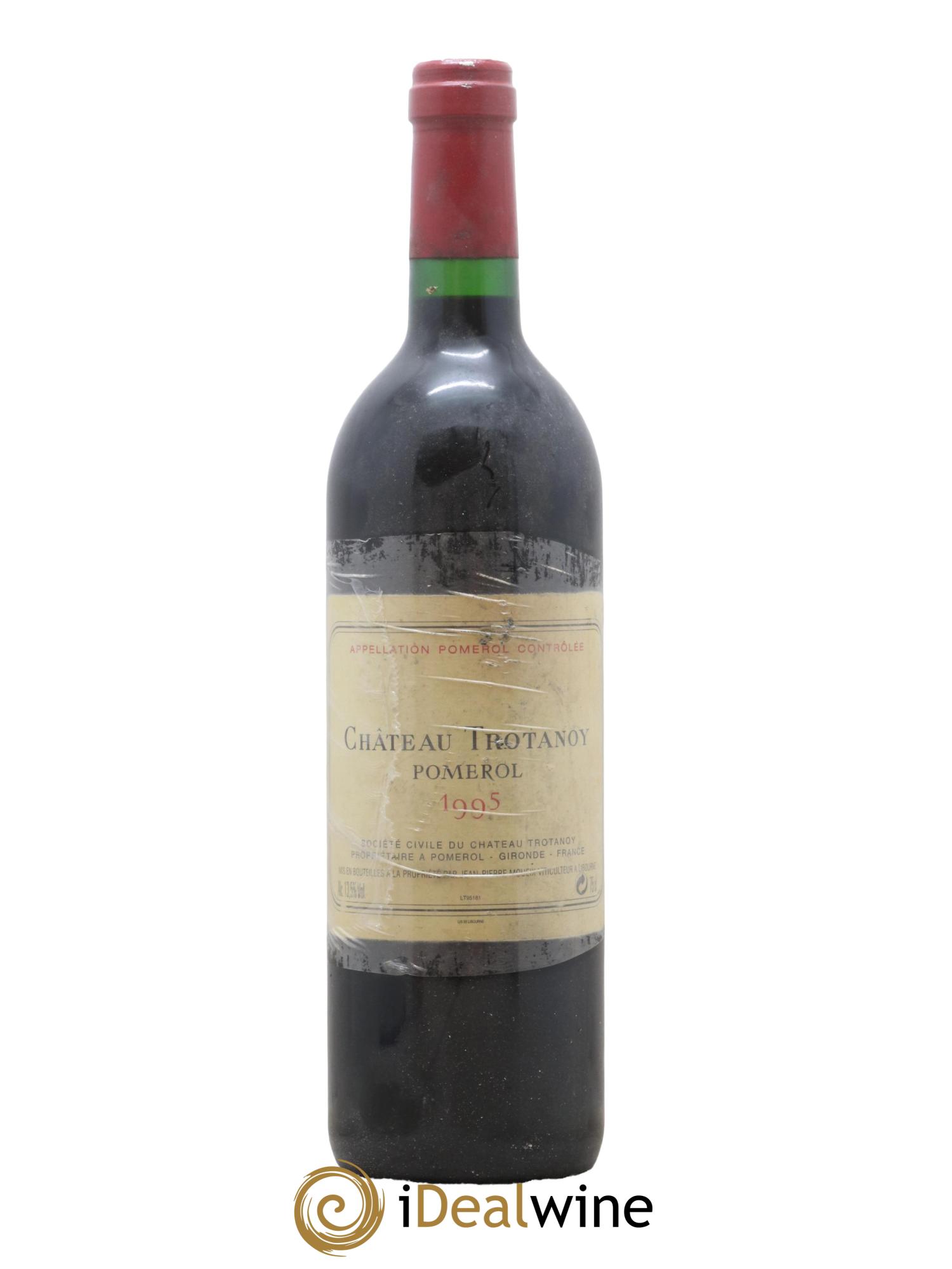 Château Trotanoy 1995 - Lot de 1 bouteille - 0