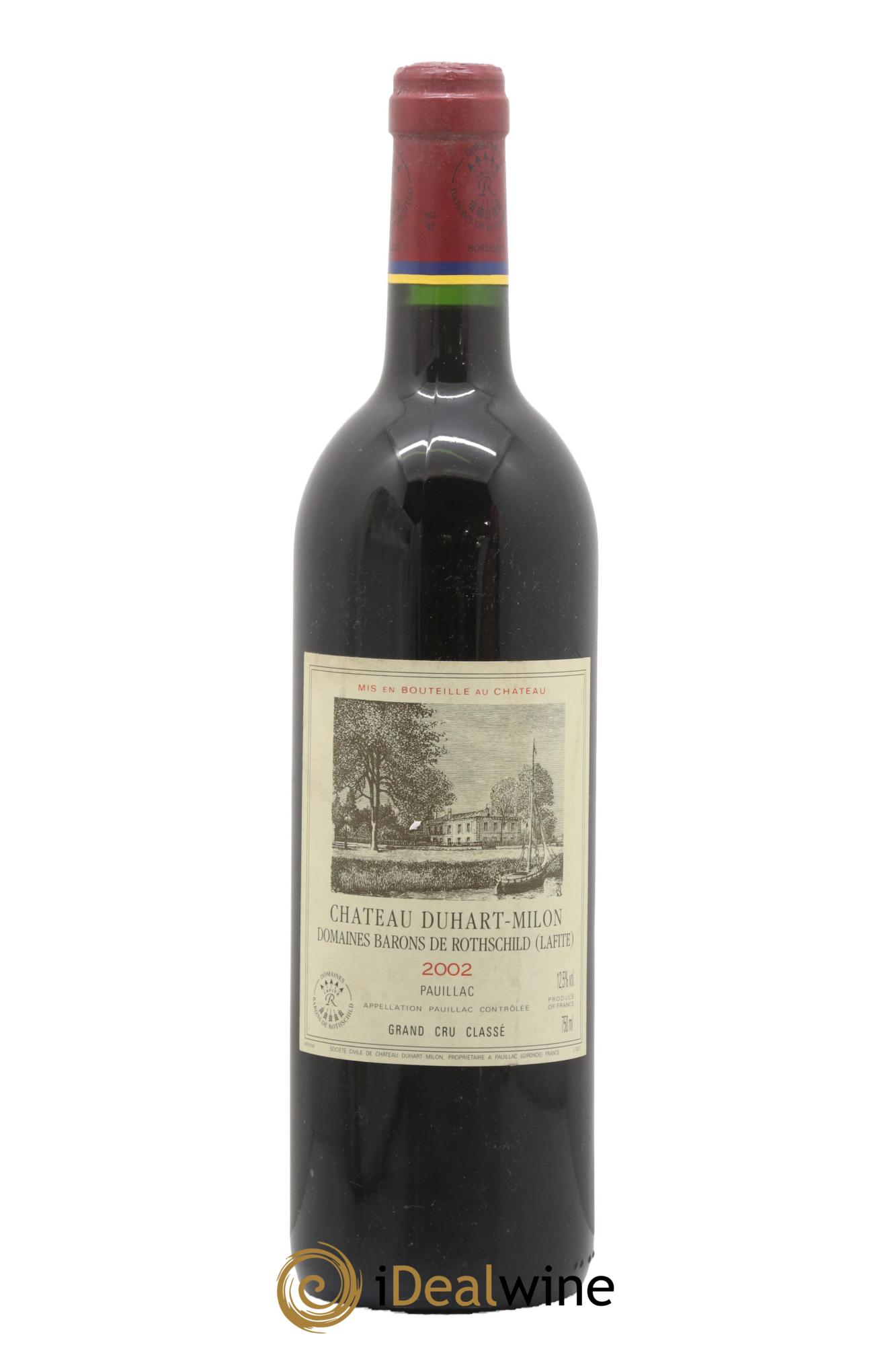 Château Duhart-Milon 4ème Grand Cru Classé 2002 - Lot de 1 bouteille - 0