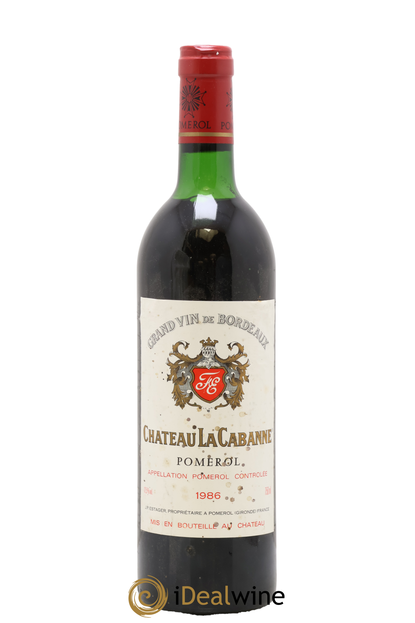 Château la Cabanne 1986 - Lot de 1 bouteille - 0