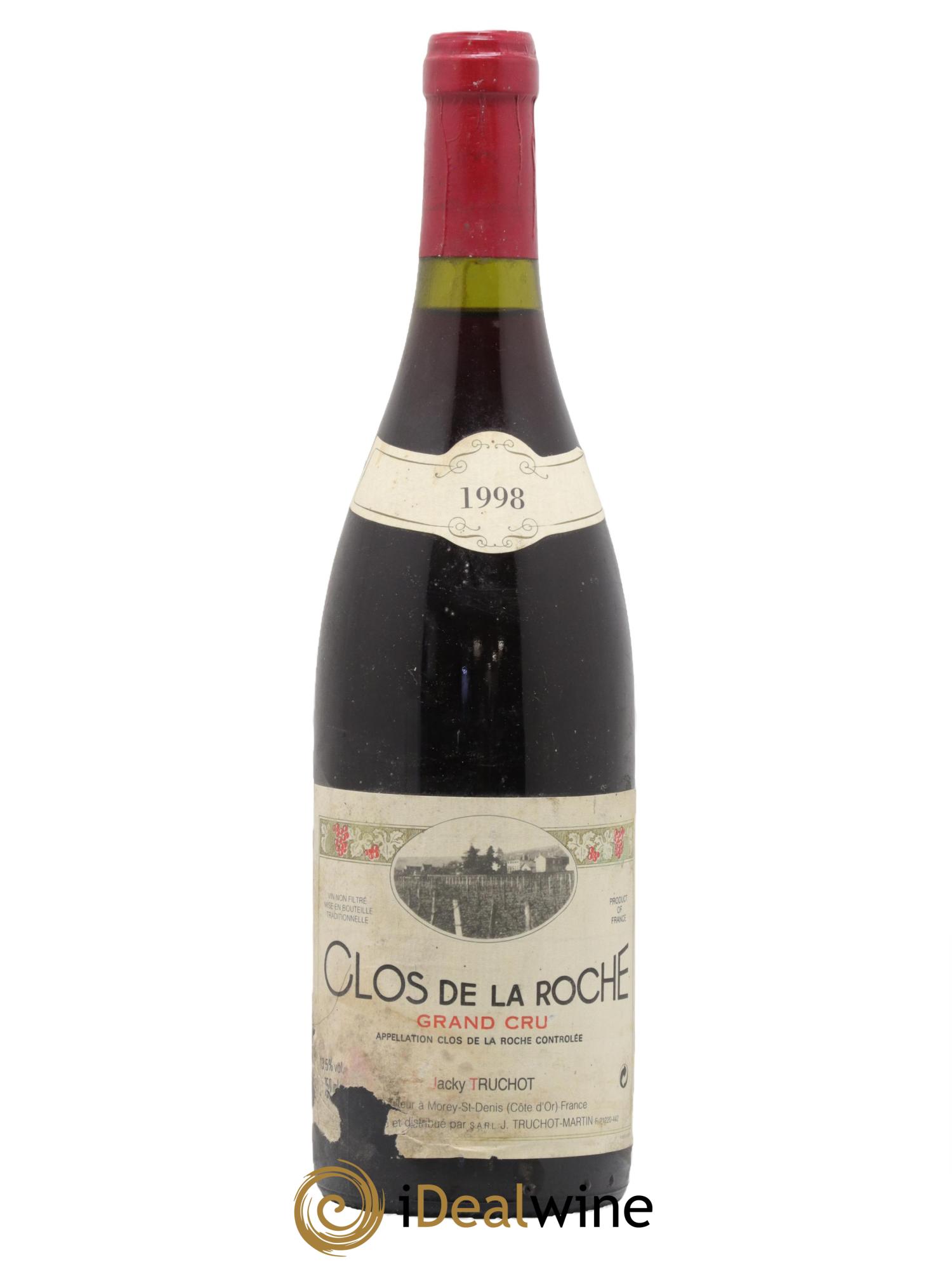 Clos de la Roche Grand Cru Jacky Truchot 1998 - Lotto di 1 bottiglia - 0