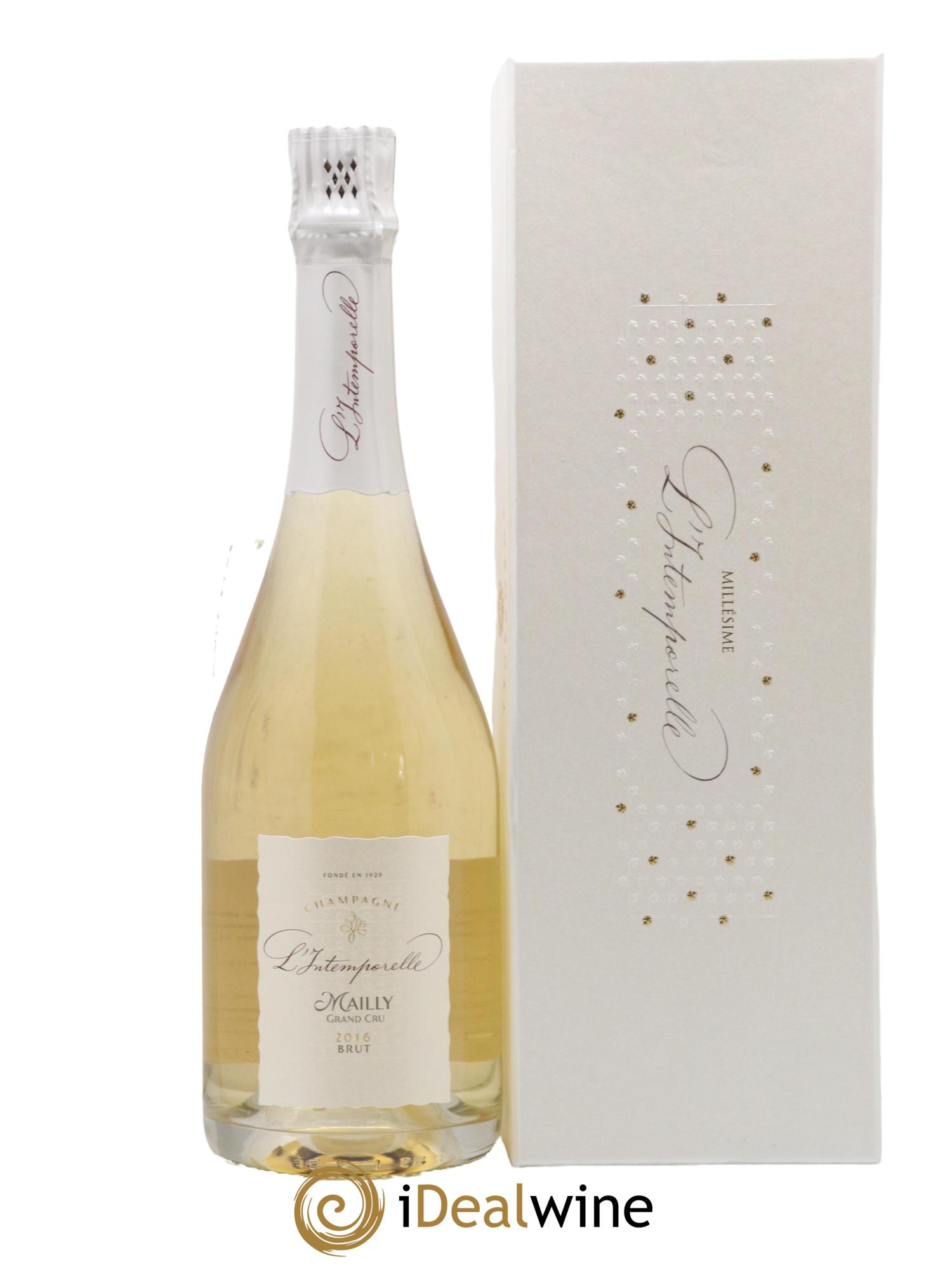 L'Intemporelle Mailly Grand Cru L Intemporelle Maison Mailly 2016 - Lot de 1 bouteille - 0